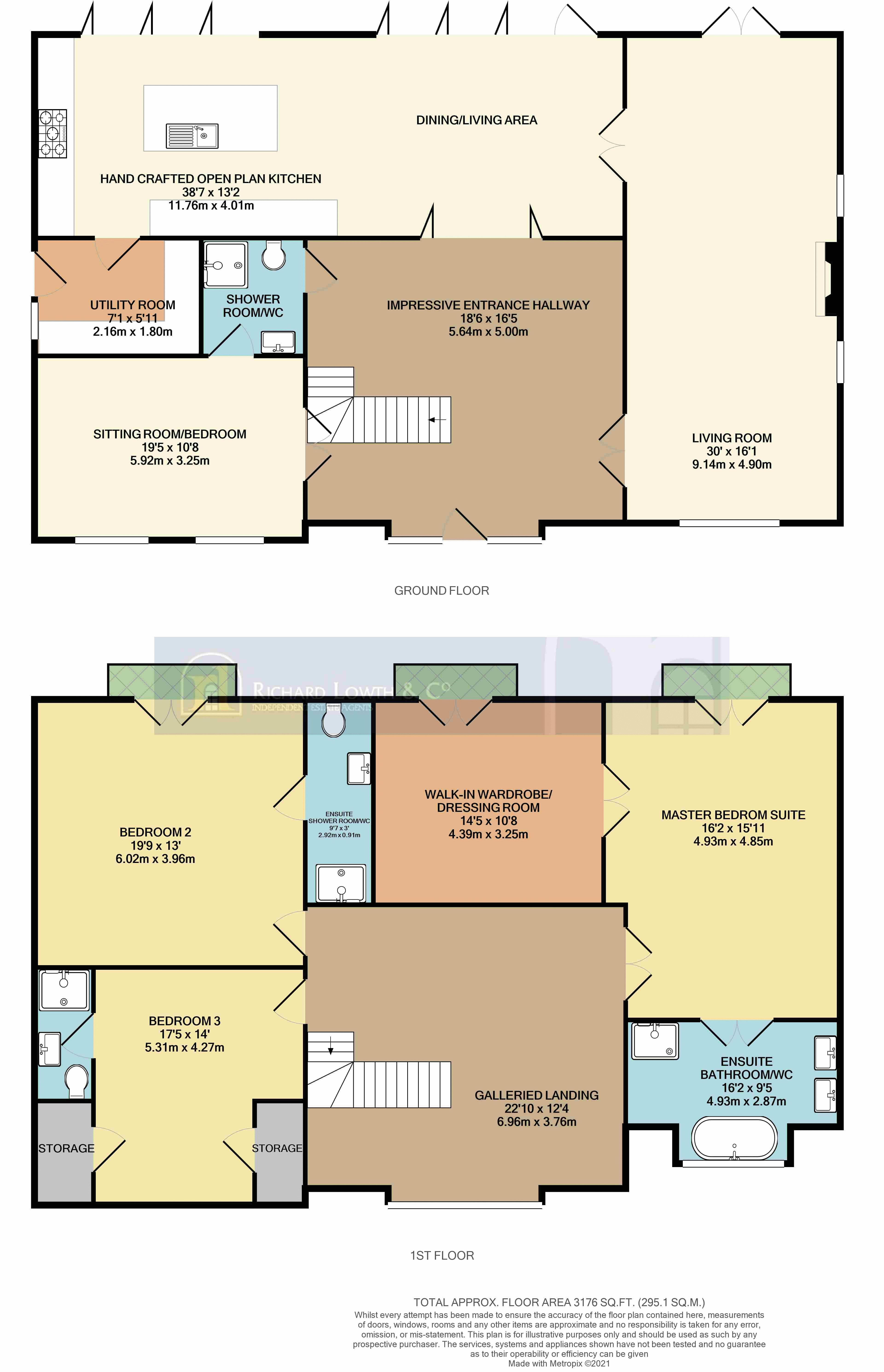 Floorplans For Chester Road, Woodford
