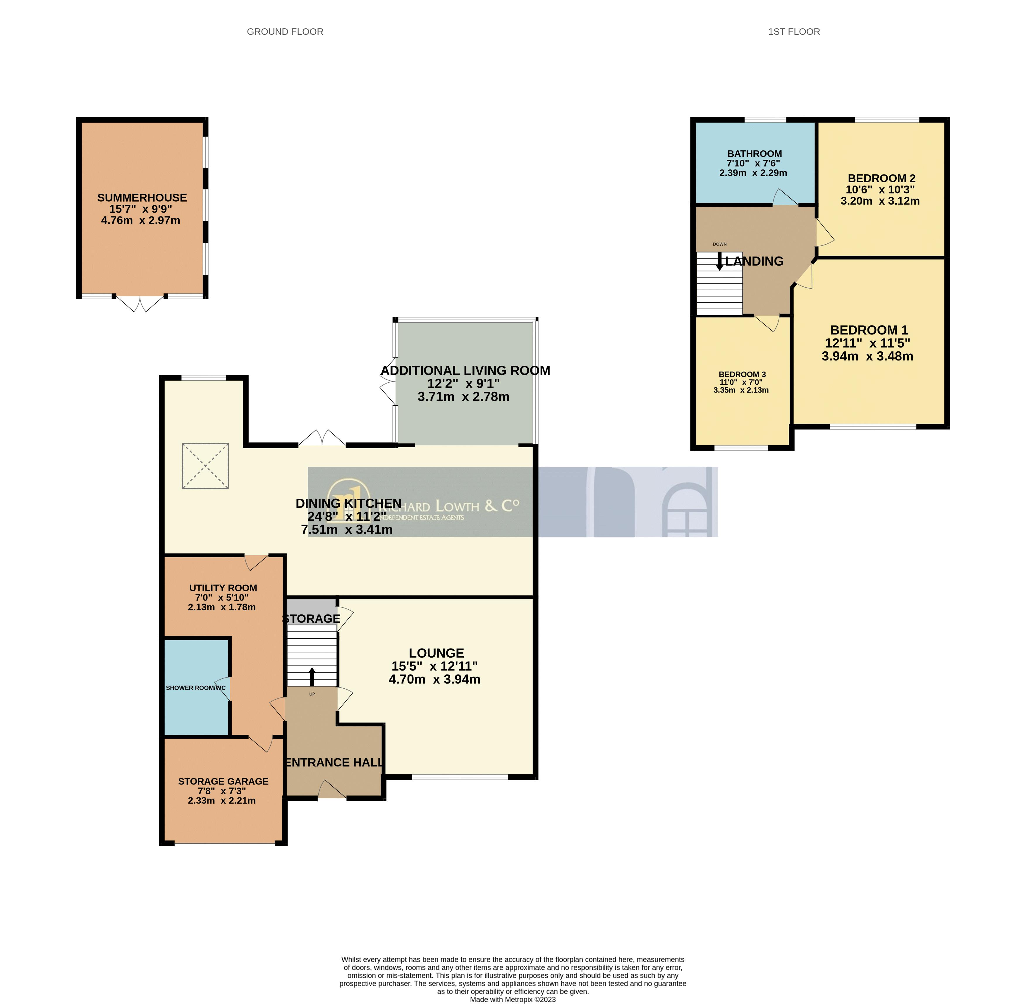 Floorplans For Vernon Close, Poynton