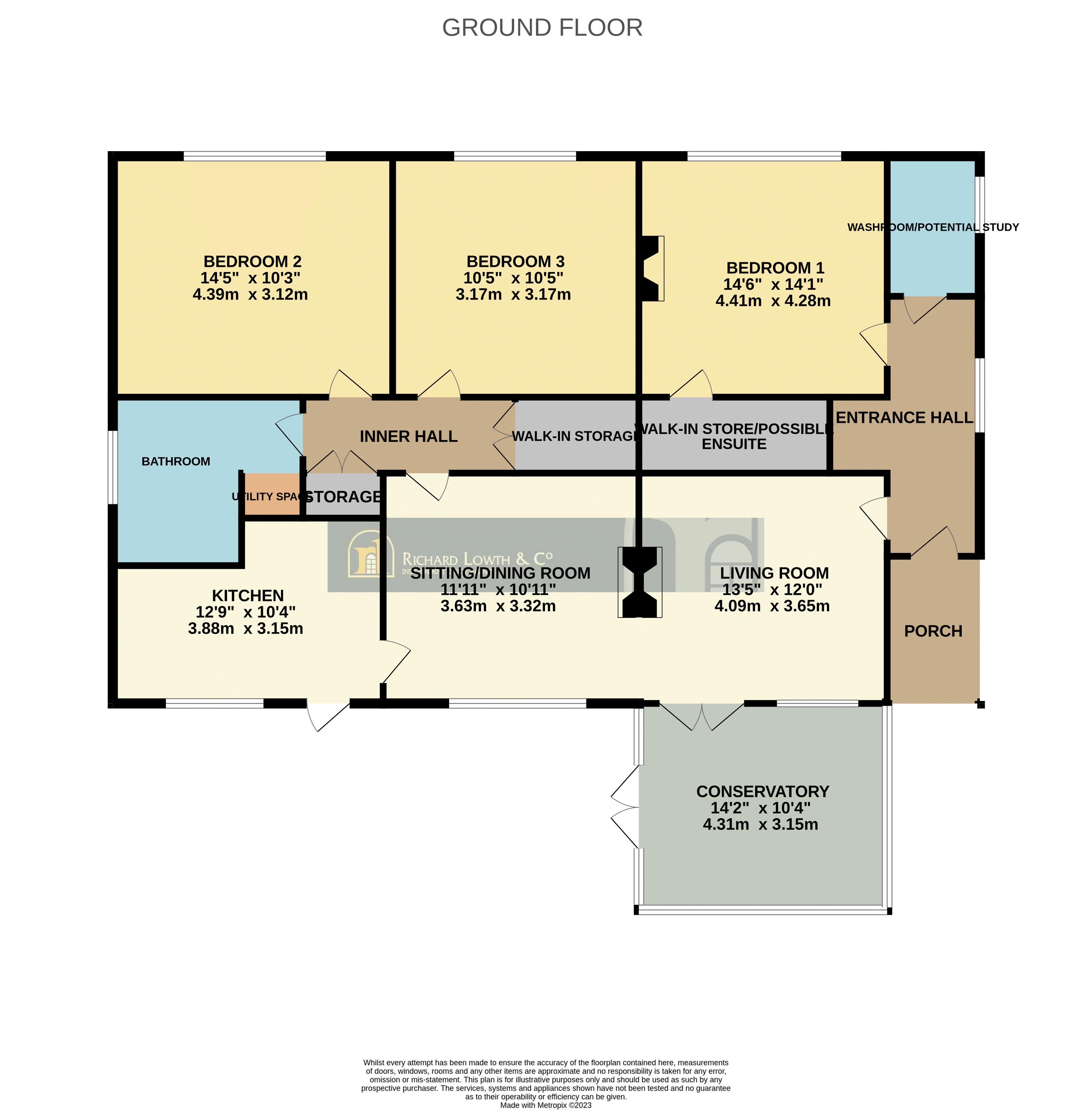Floorplans For Middlewood Road, Higher Poynton