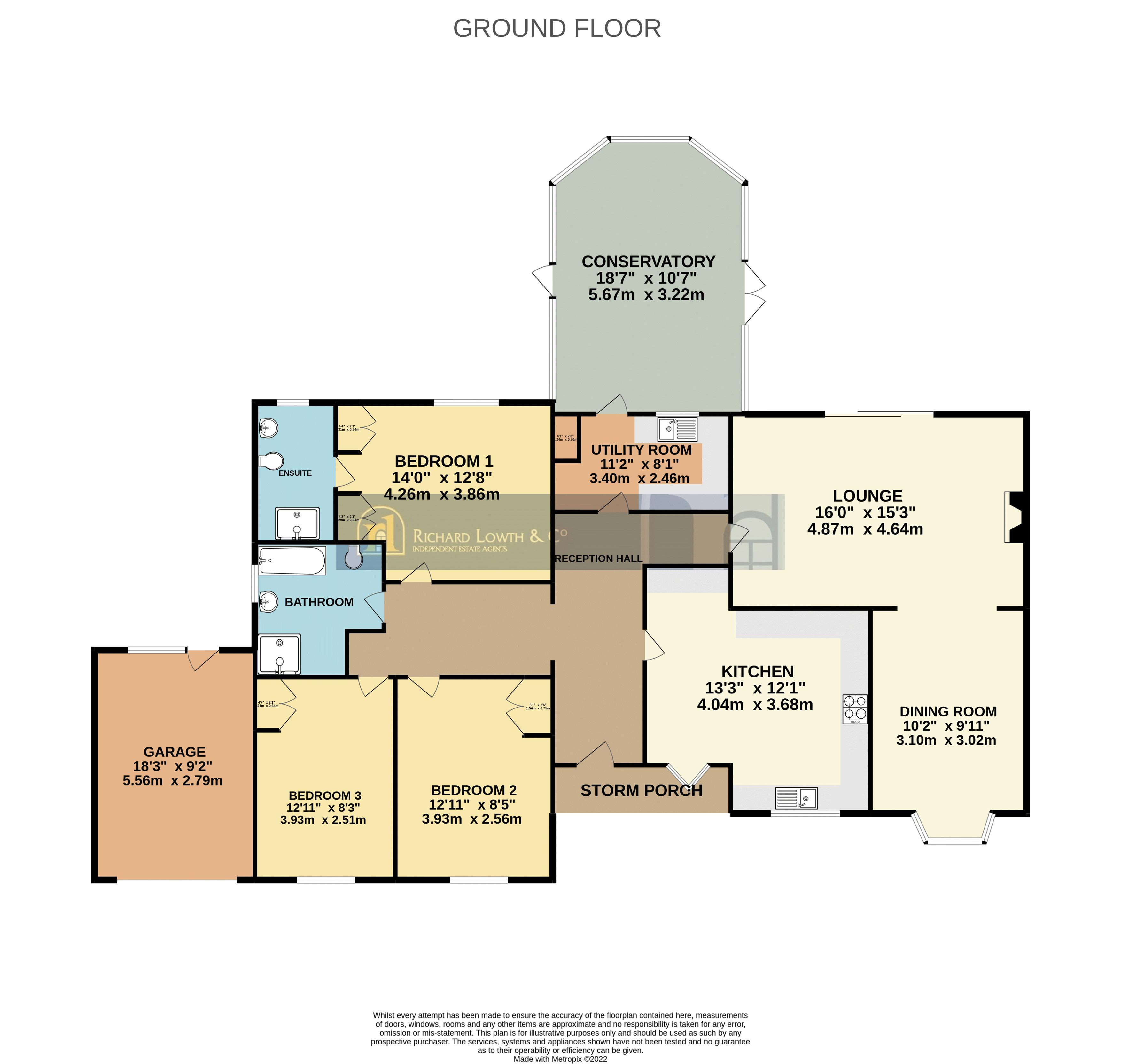 Floorplans For Clifford Road, Poynton