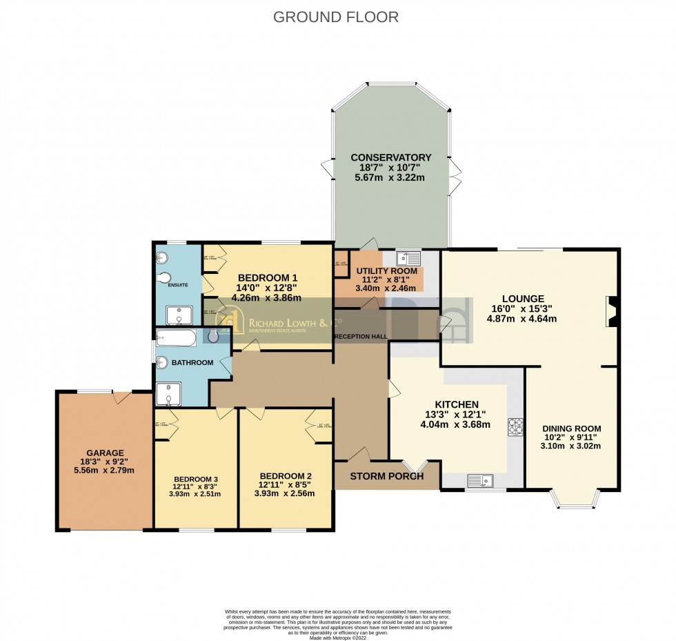 Floorplan for Clifford Road, Poynton