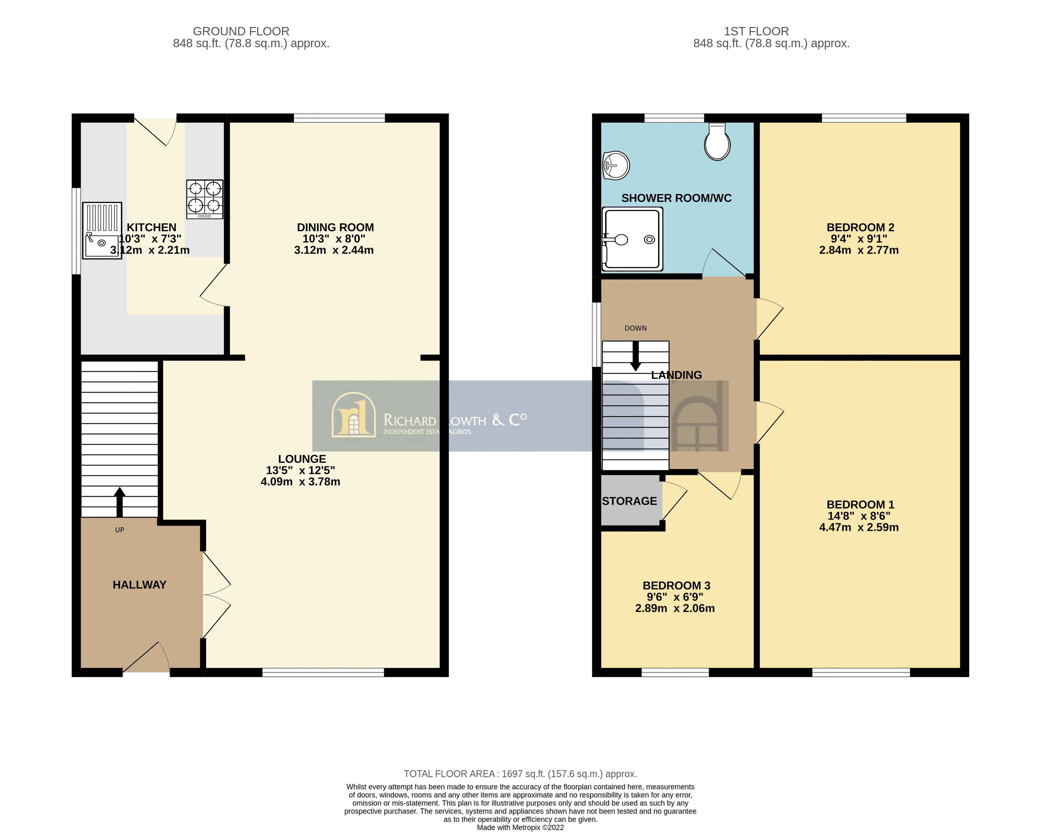 Floorplans For Swan Close, Poynton