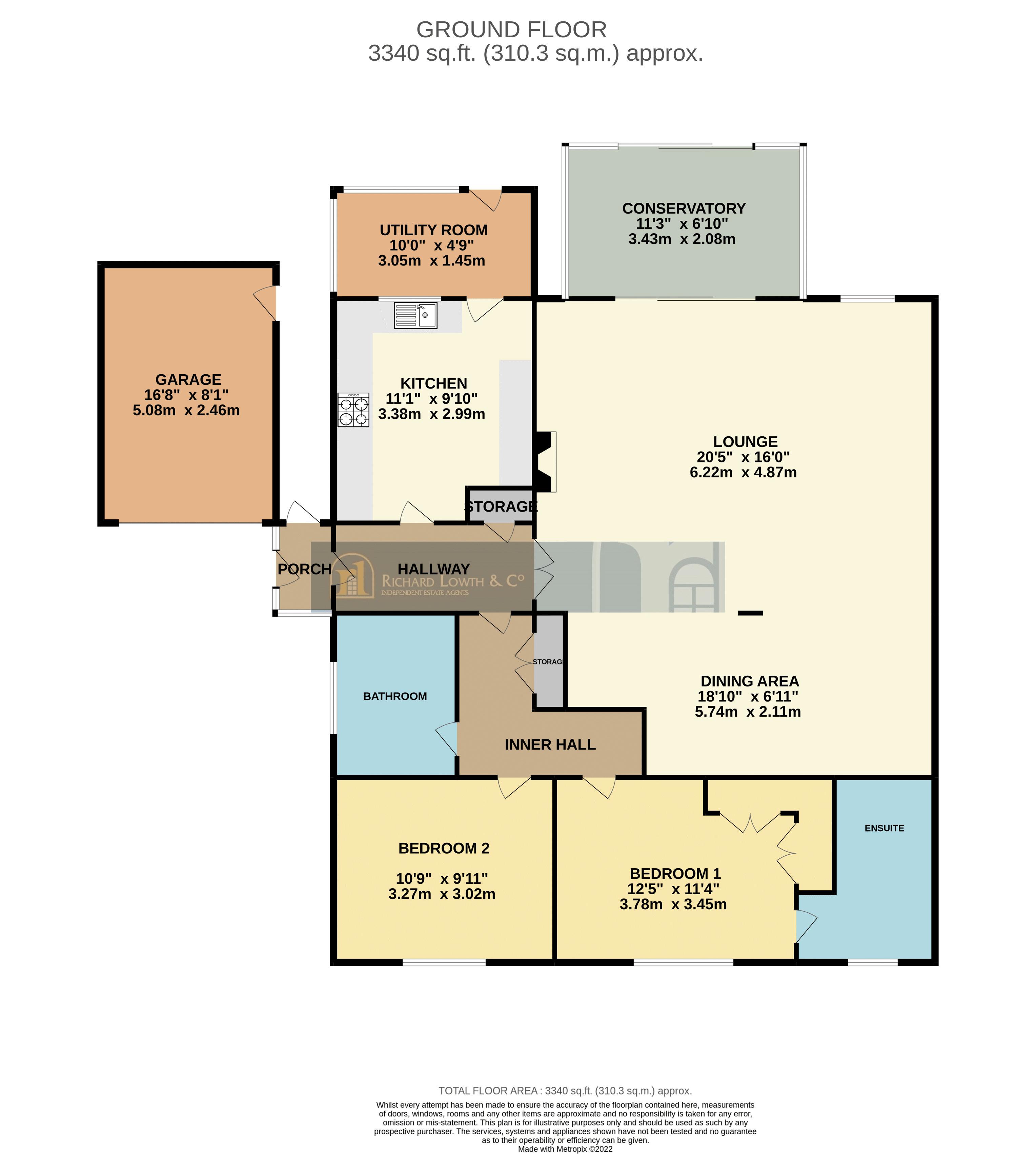 Floorplans For Ladys Close, Poynton