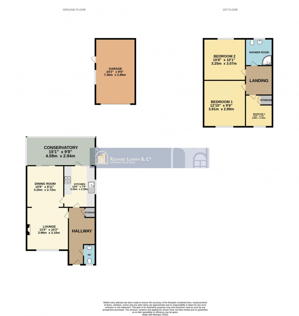 Floorplan for Chestnut Drive, Poynton