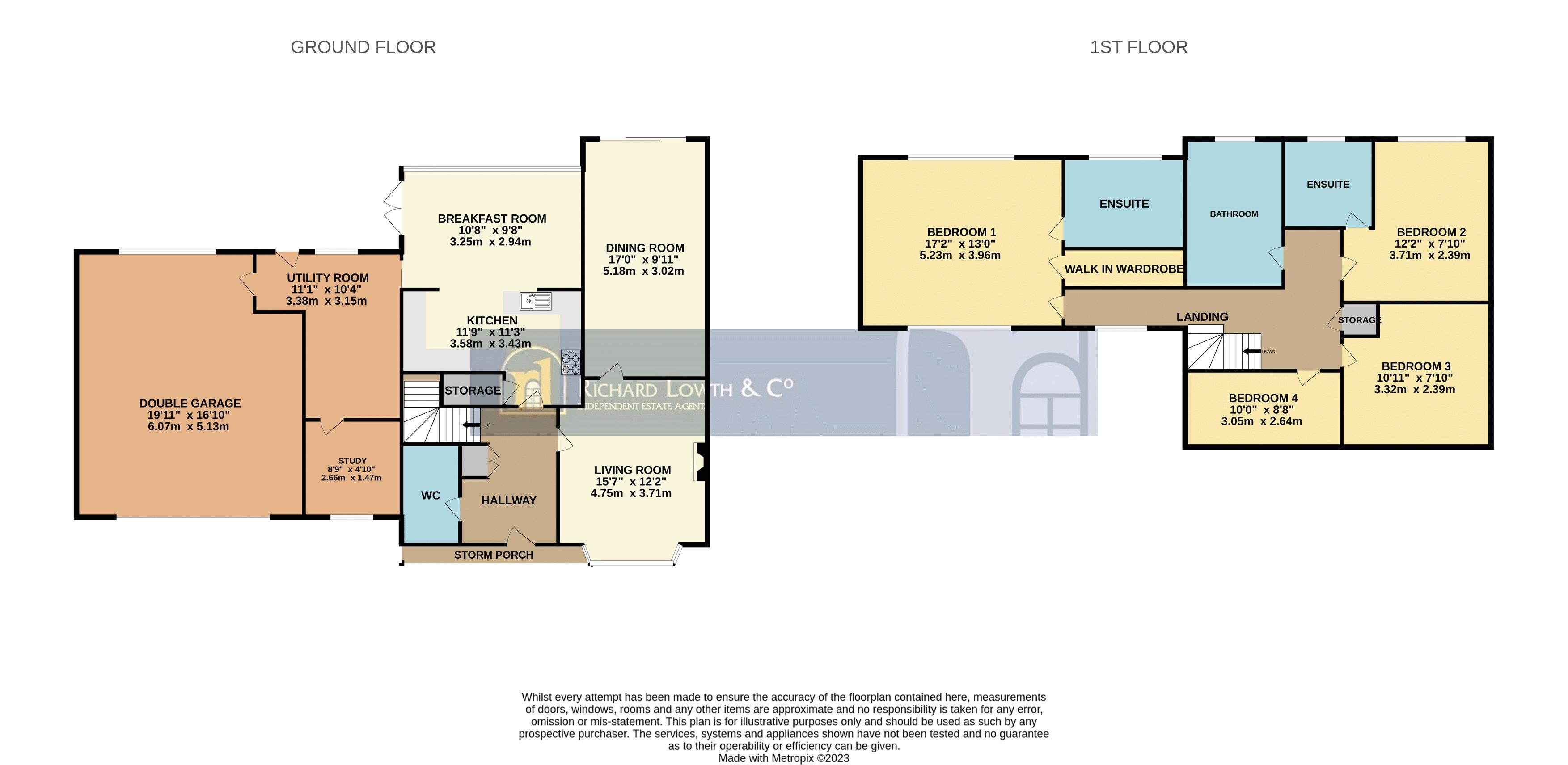 Floorplans For Hardwicke Road, Poynton