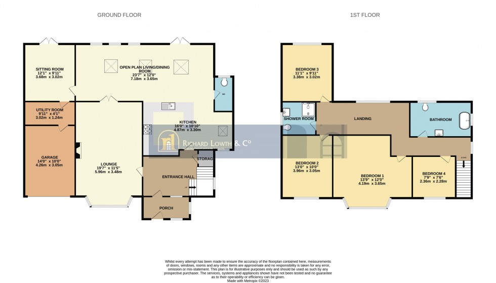 Floorplan for Dickens Lane, Poynton