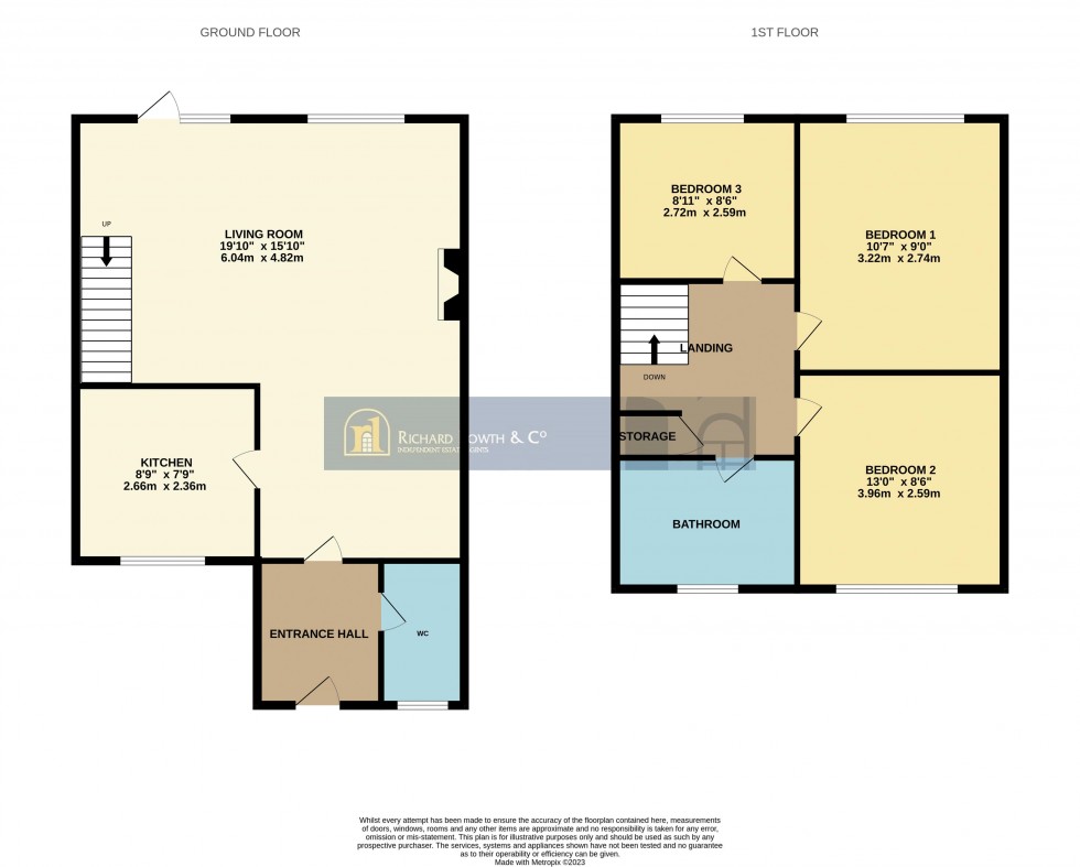 Floorplan for Barnaby Road, Poynton