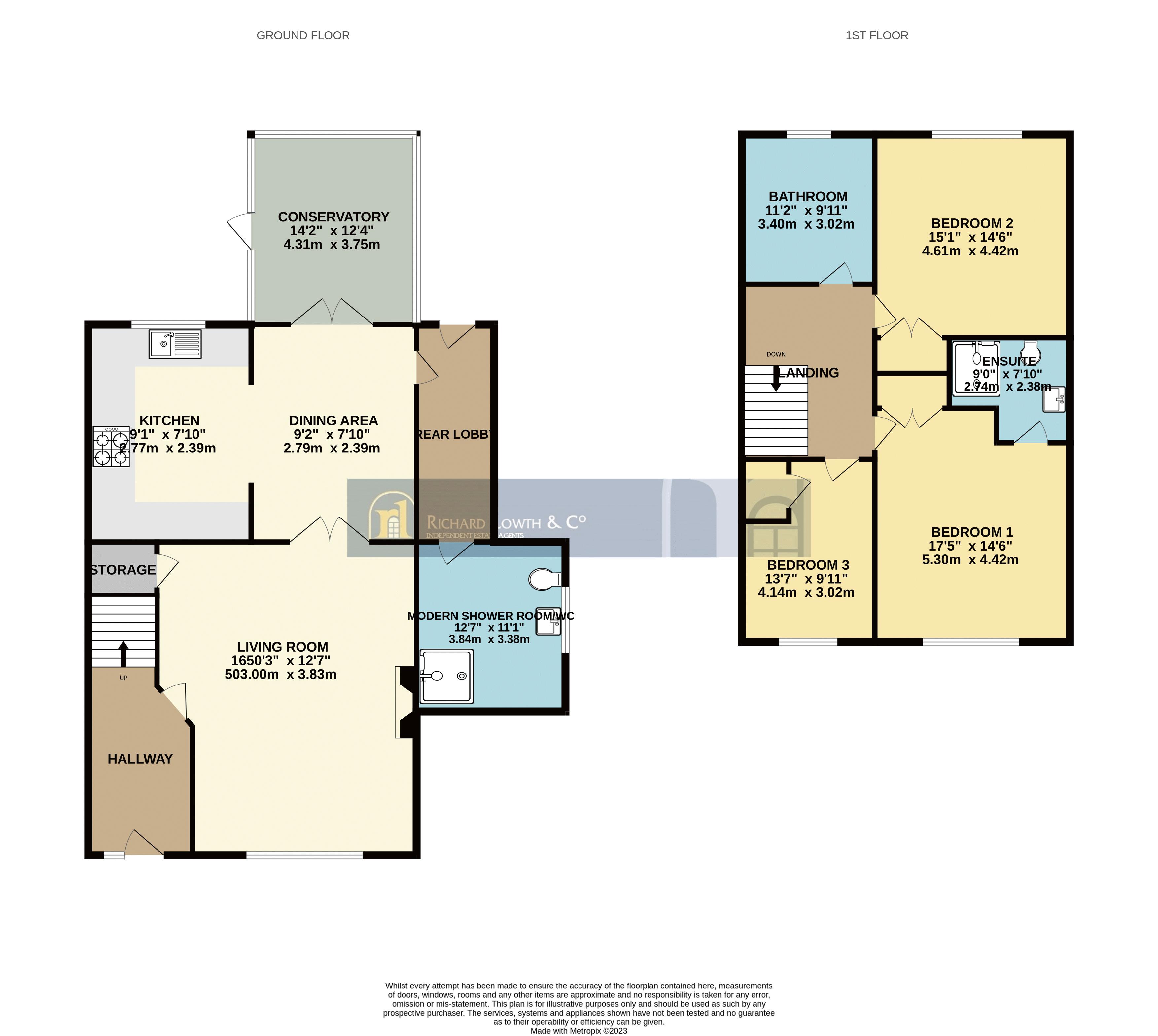 Floorplans For Venture Way, Poynton