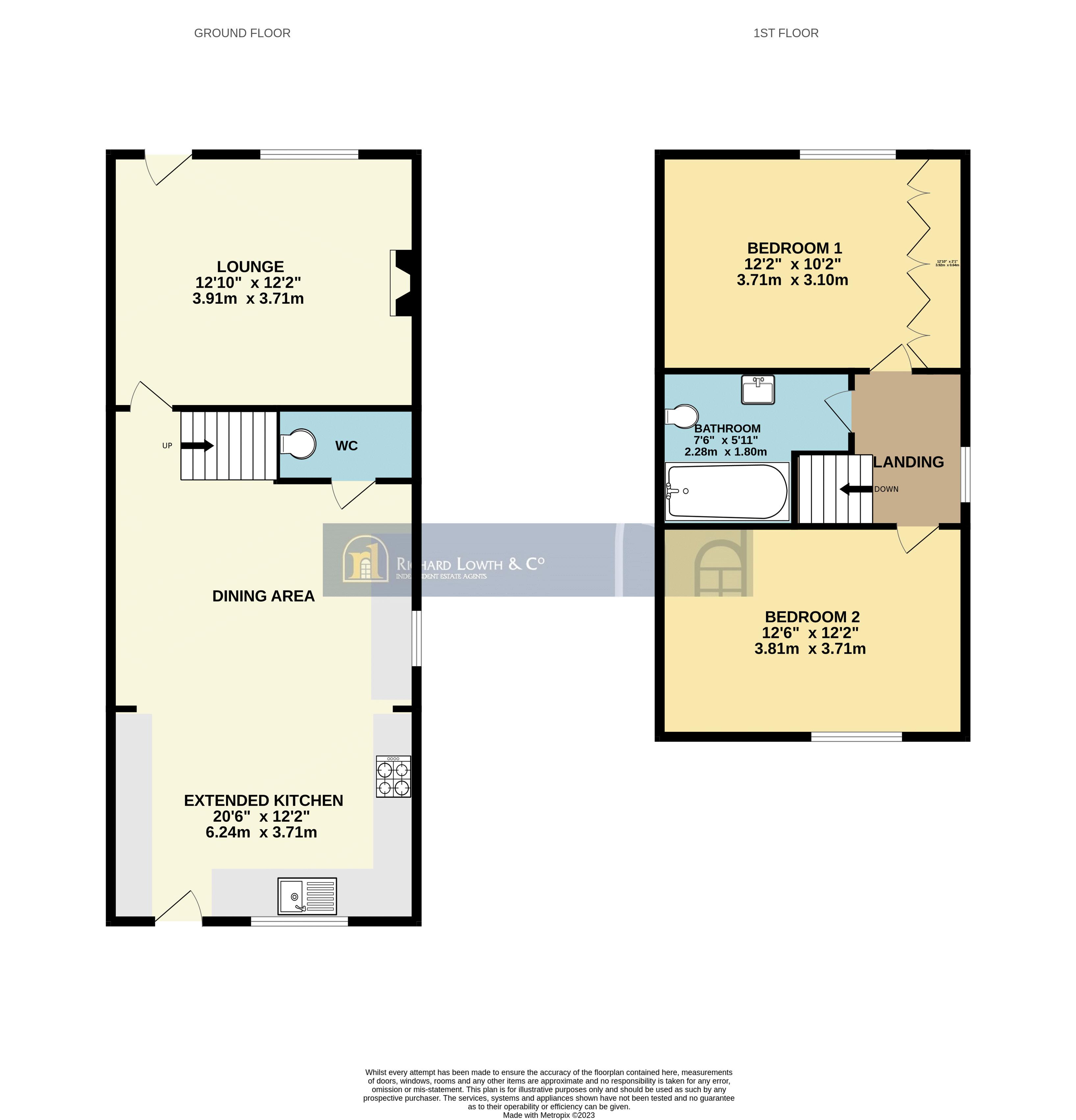 Floorplans For Bulkeley Road, Poynton