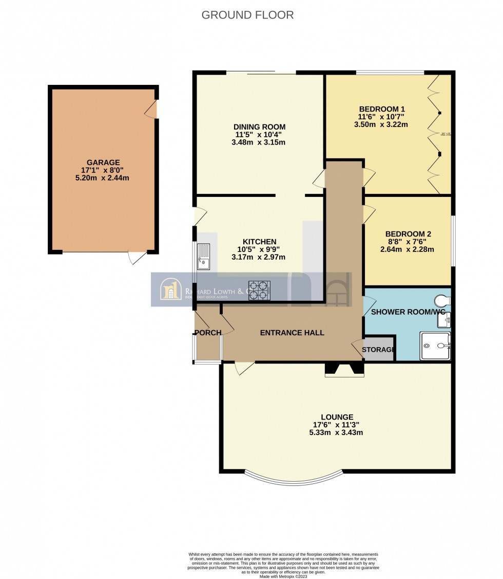 Floorplan for Oakfield Road, Poynton