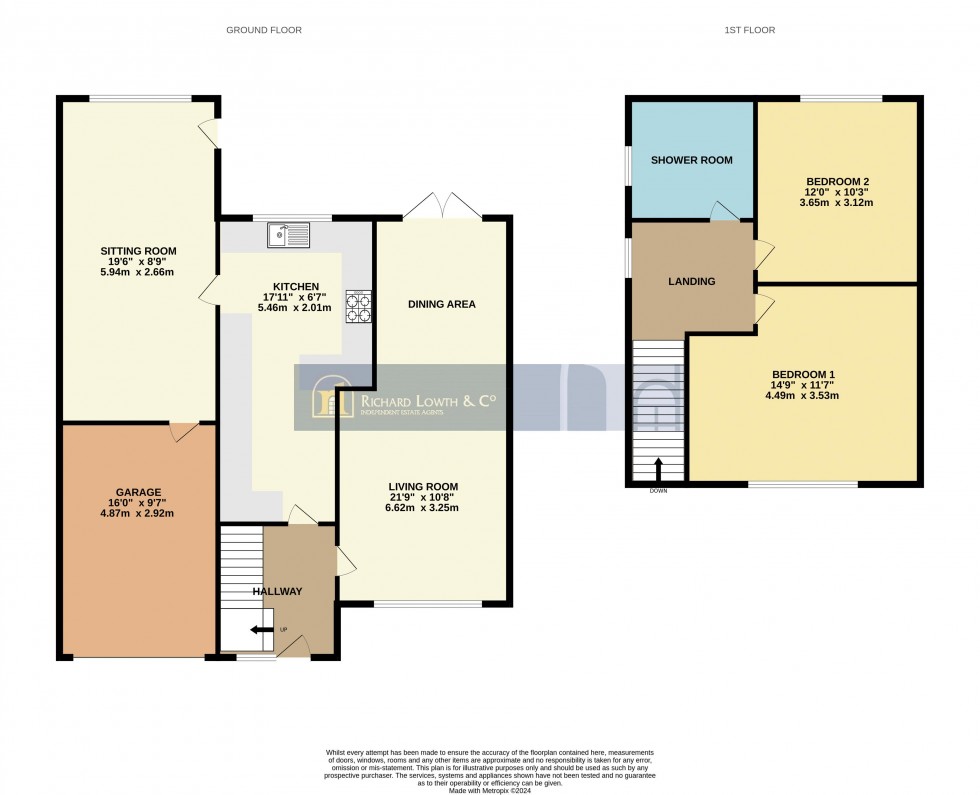 Floorplan for Parklands Way, Poynton