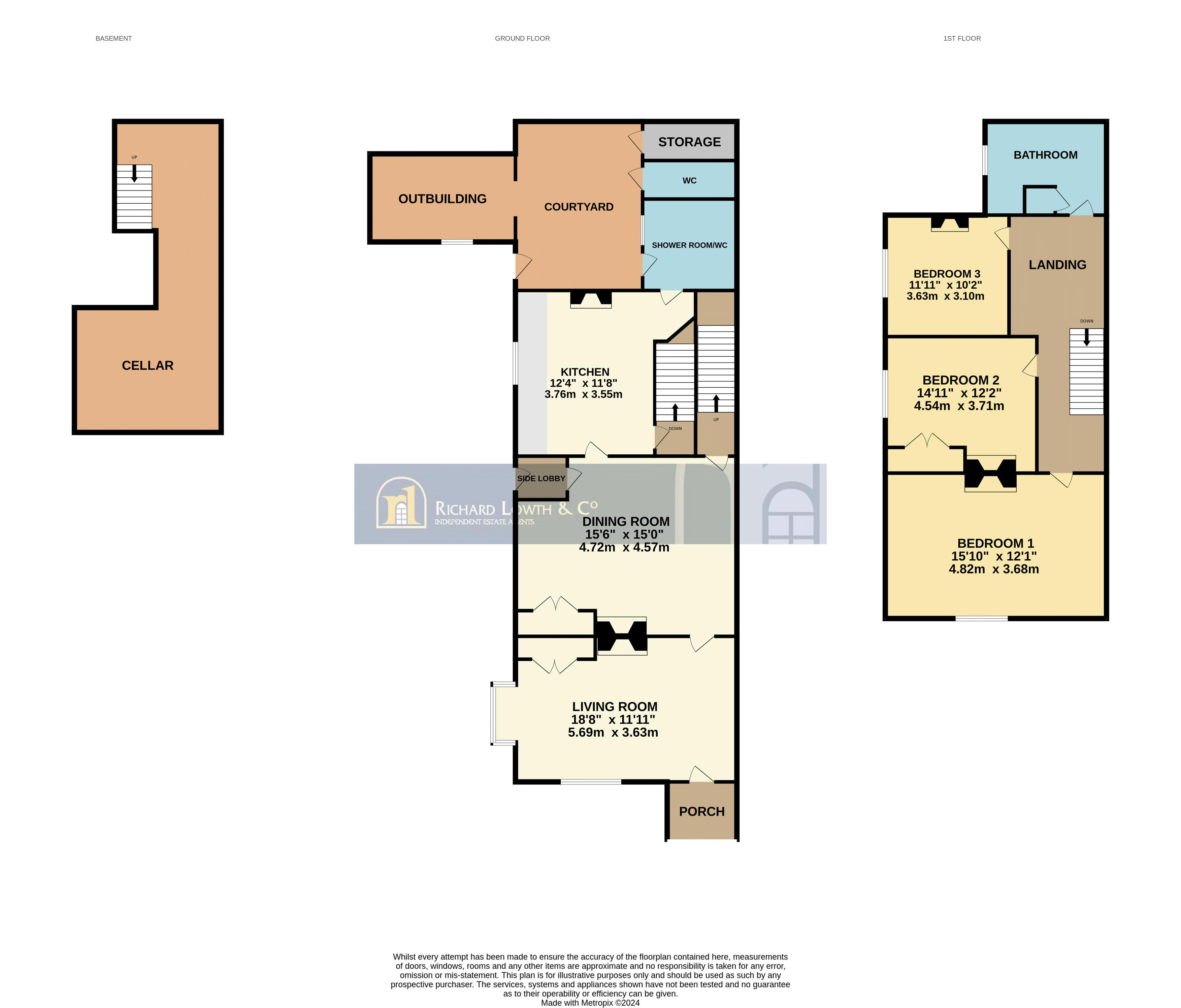 Floorplans For Worth Clough, Middlewood Road, Poynton