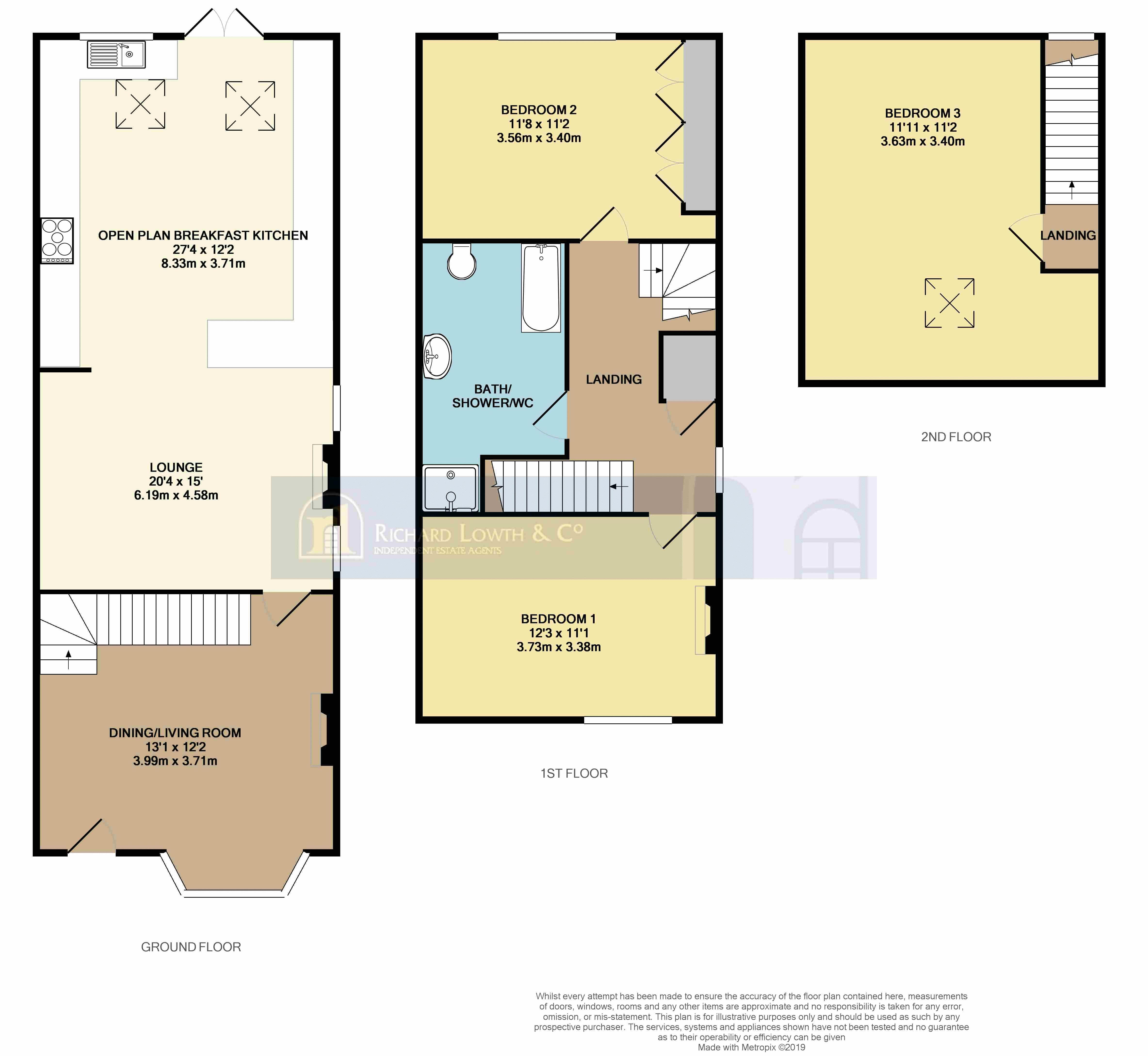 Floorplans For Clumber Road, Poynton