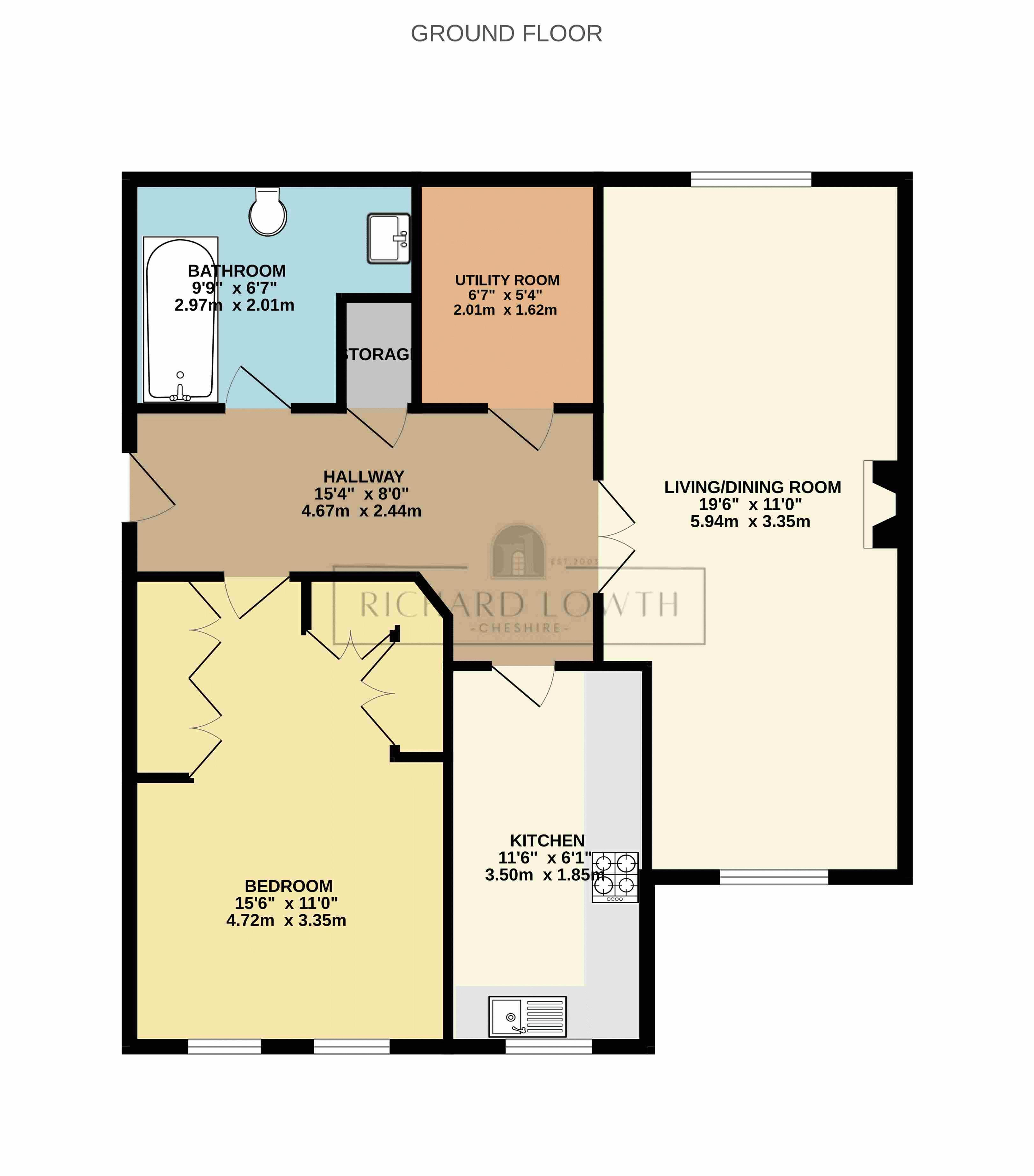 Floorplans For Nursery Drive, Poynton