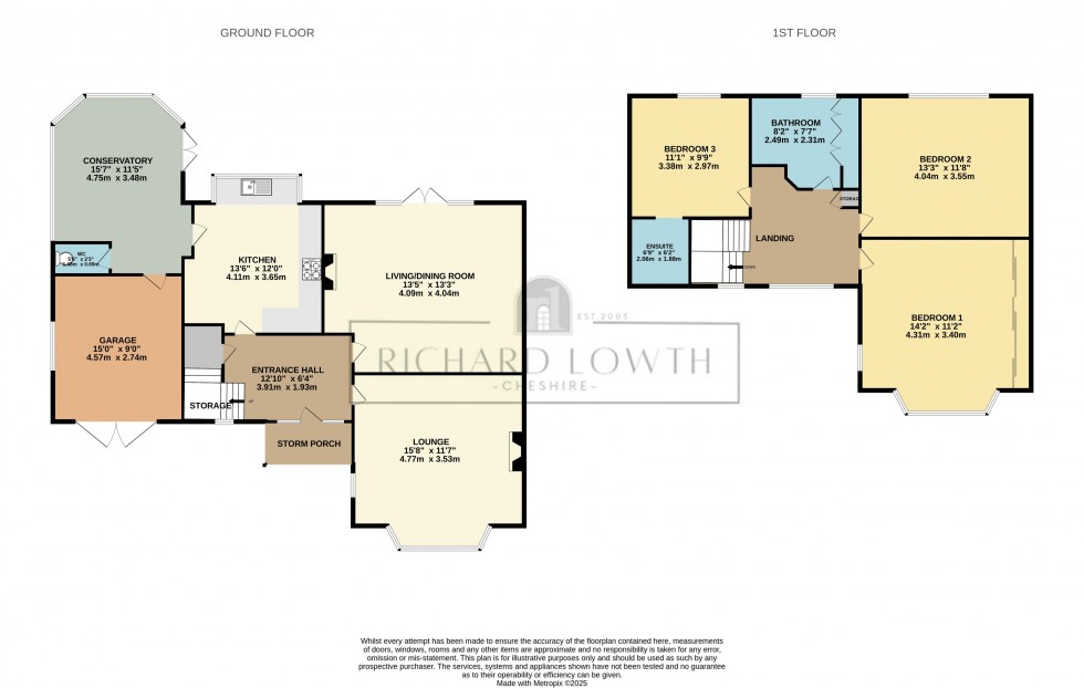 Floorplan for London Road North, Poynton