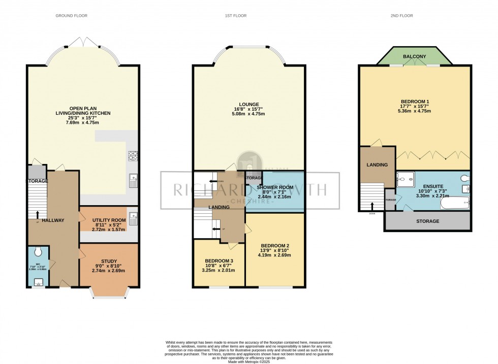 Floorplan for Hockley Paddock, Park Lane, Poynton