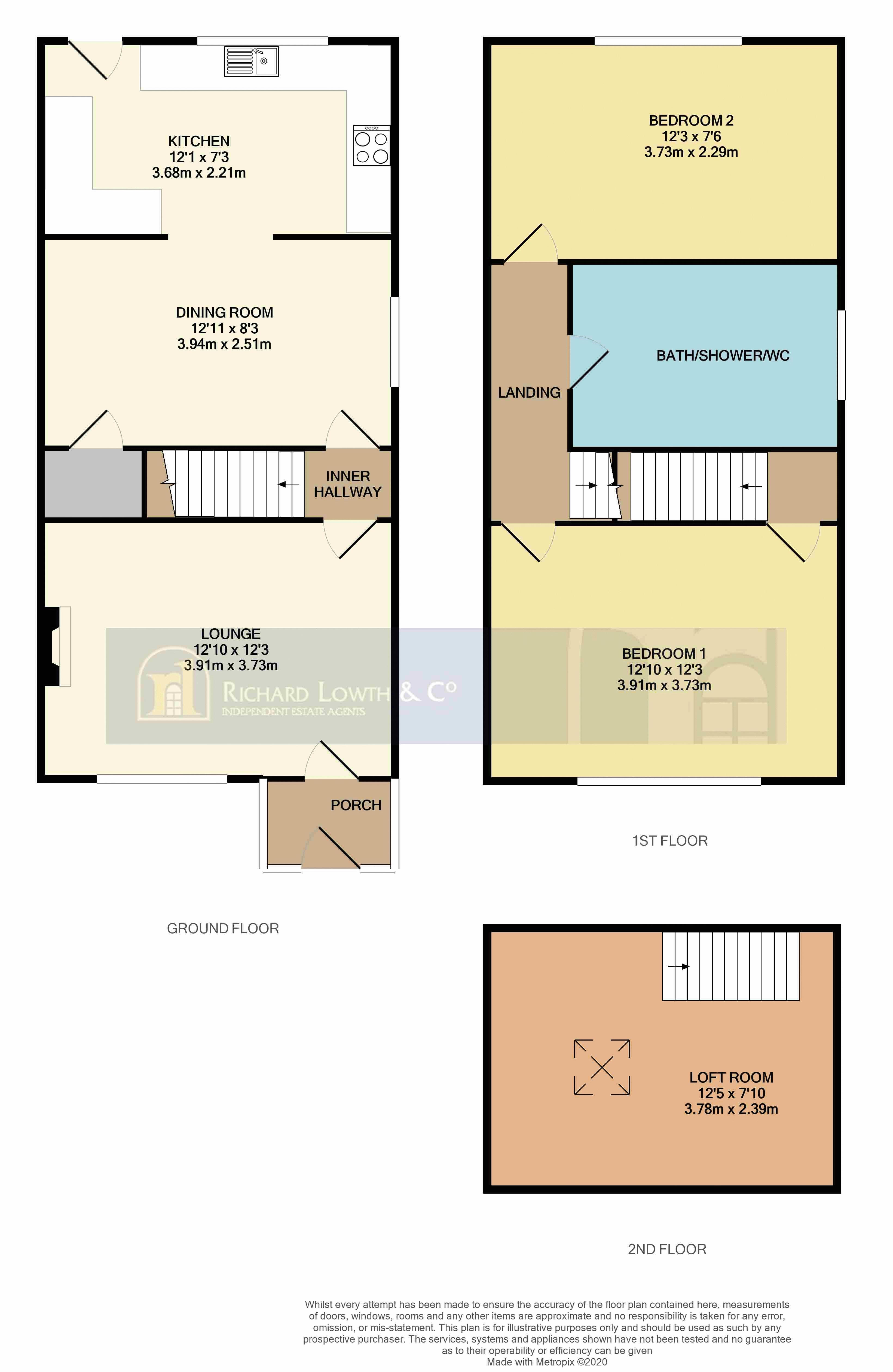 Floorplans For Shrigley Road North, Higher Poynton