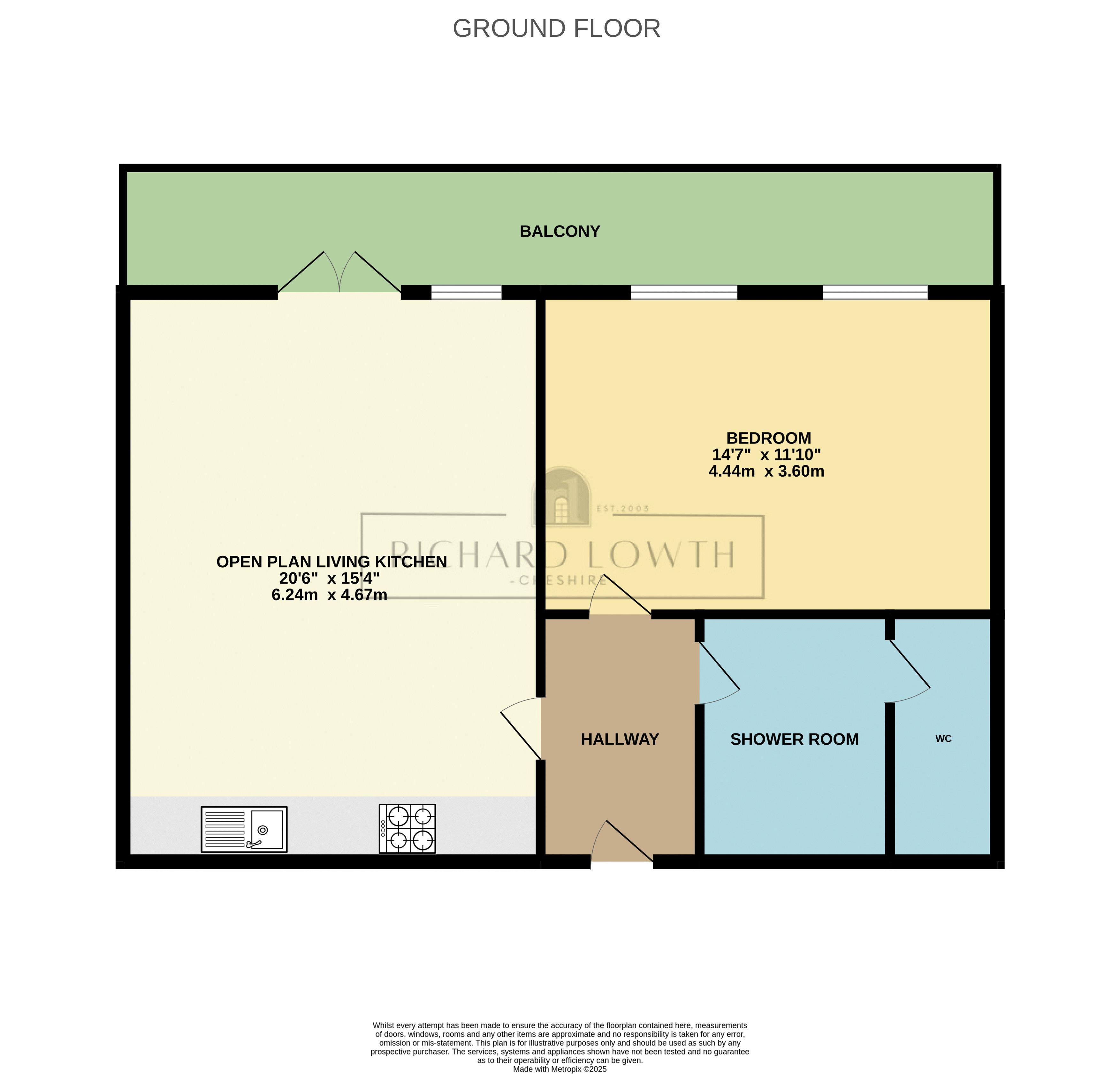 Floorplans For Park Lane, Poynton