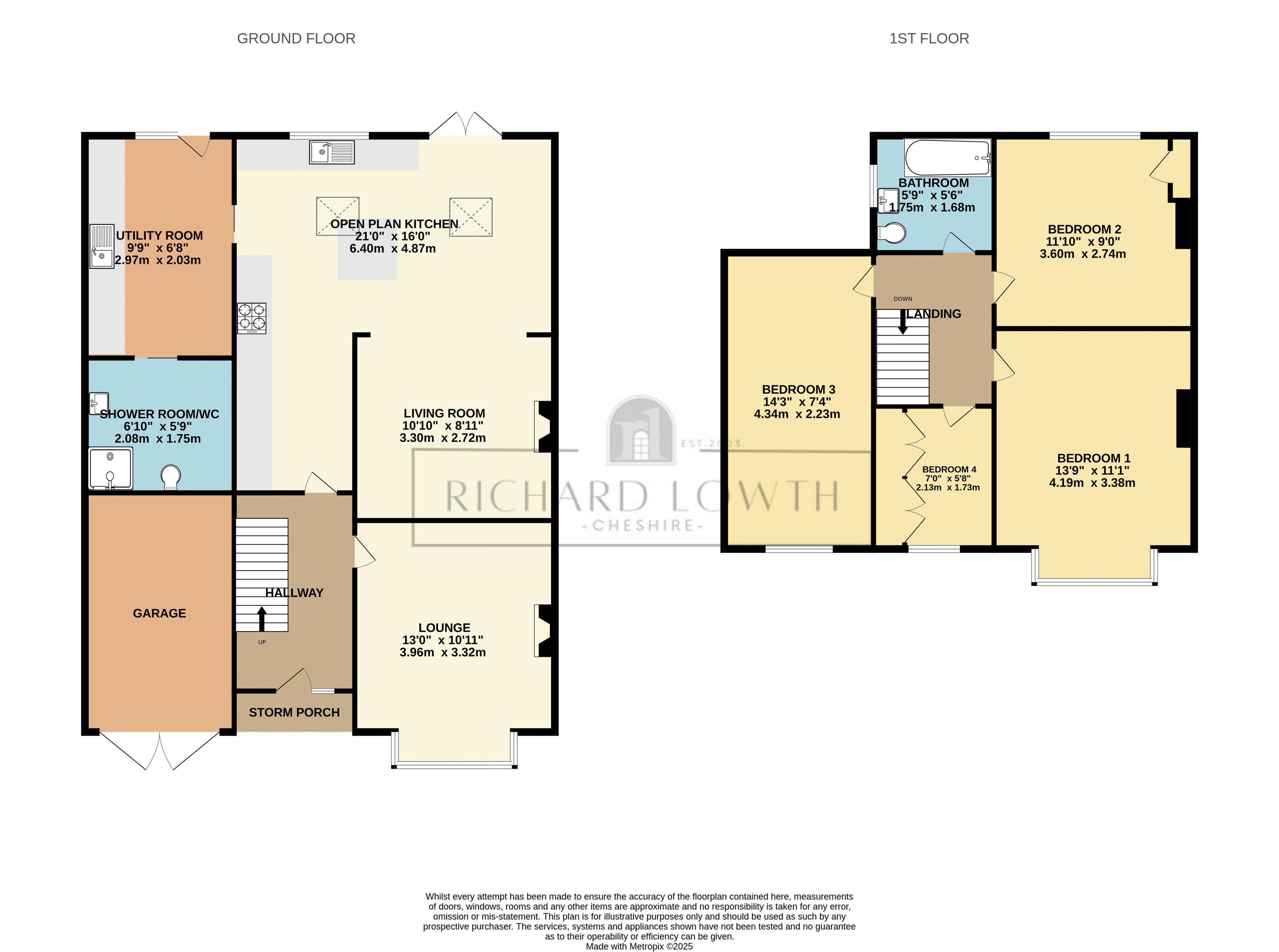 Floorplans For Coppice Road, Poynton