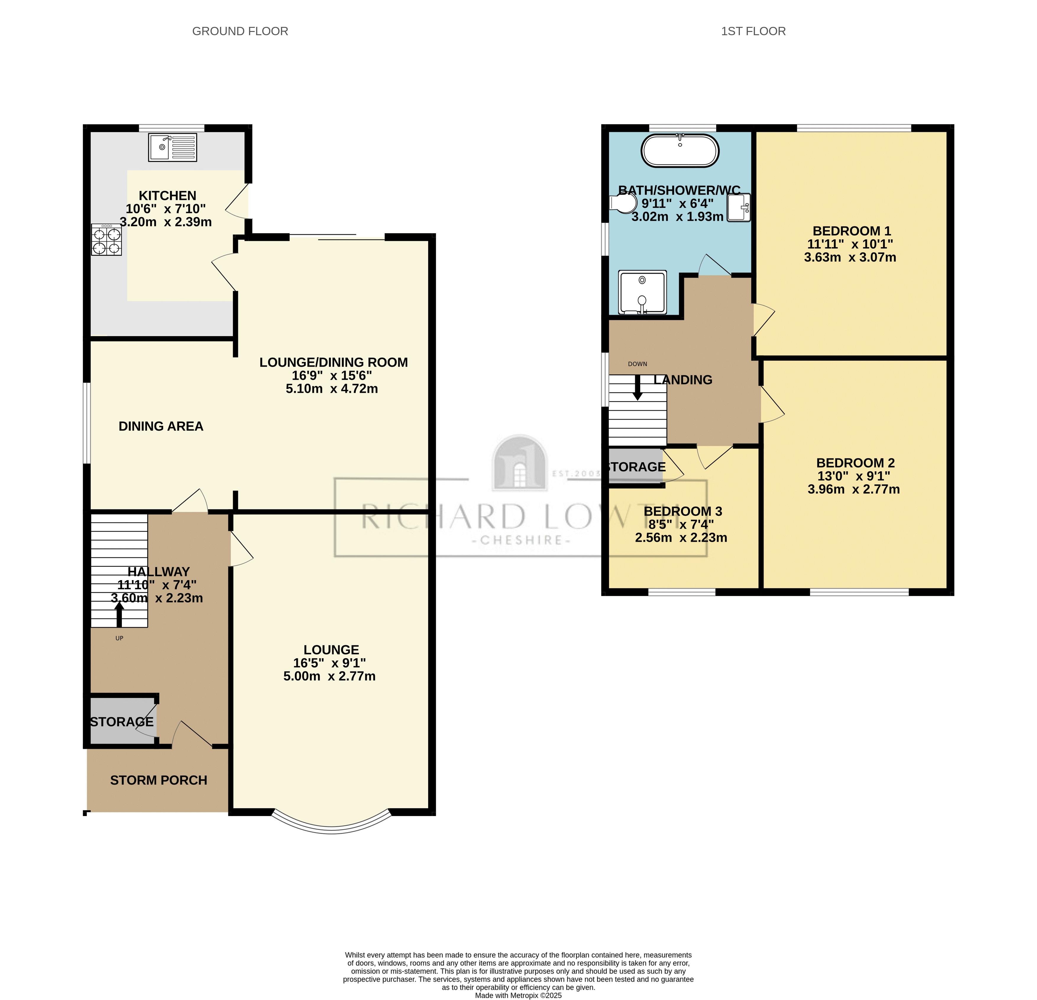 Floorplans For Mallard Crescent, Poynton