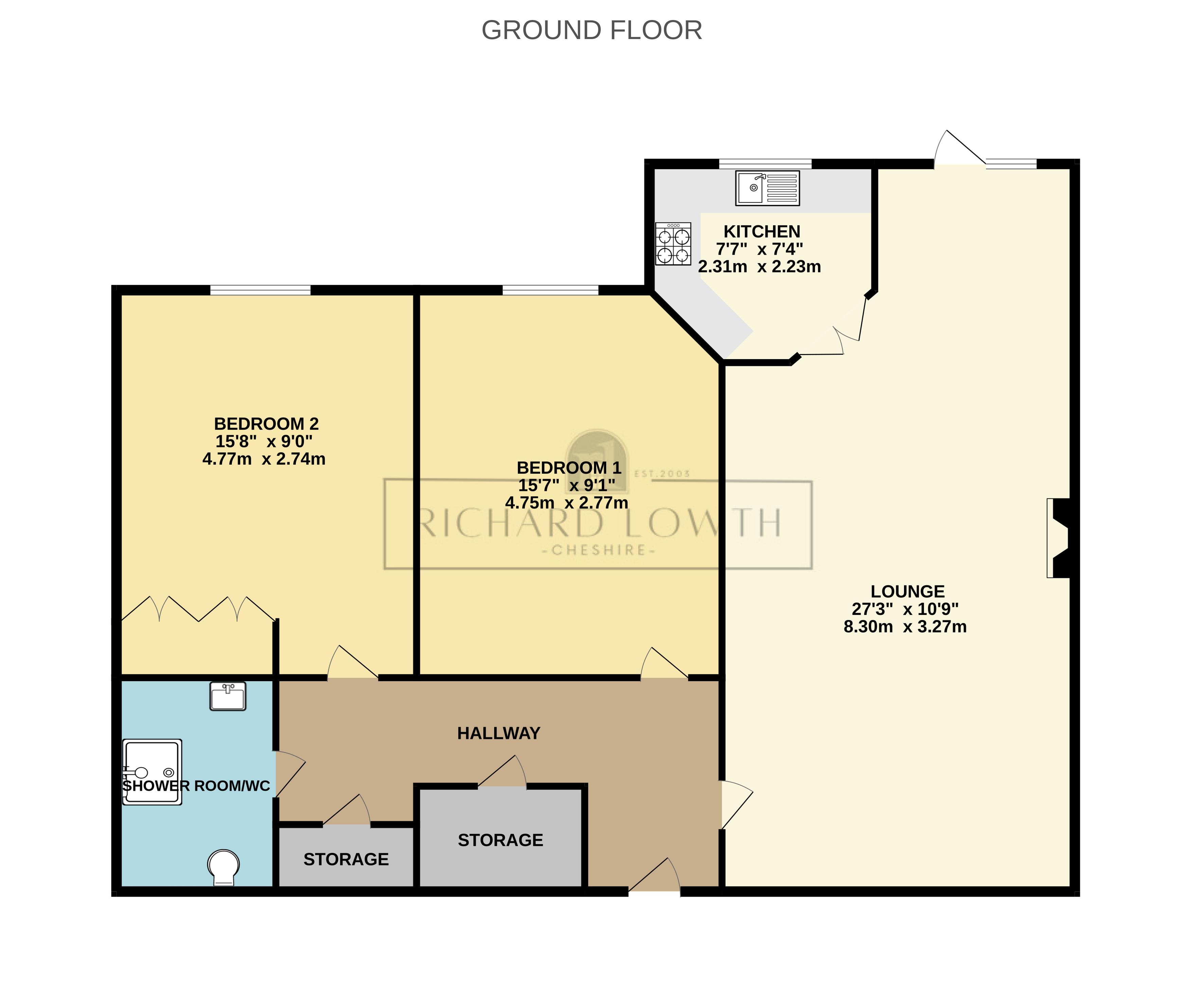 Floorplans For Willow Close, Poynton
