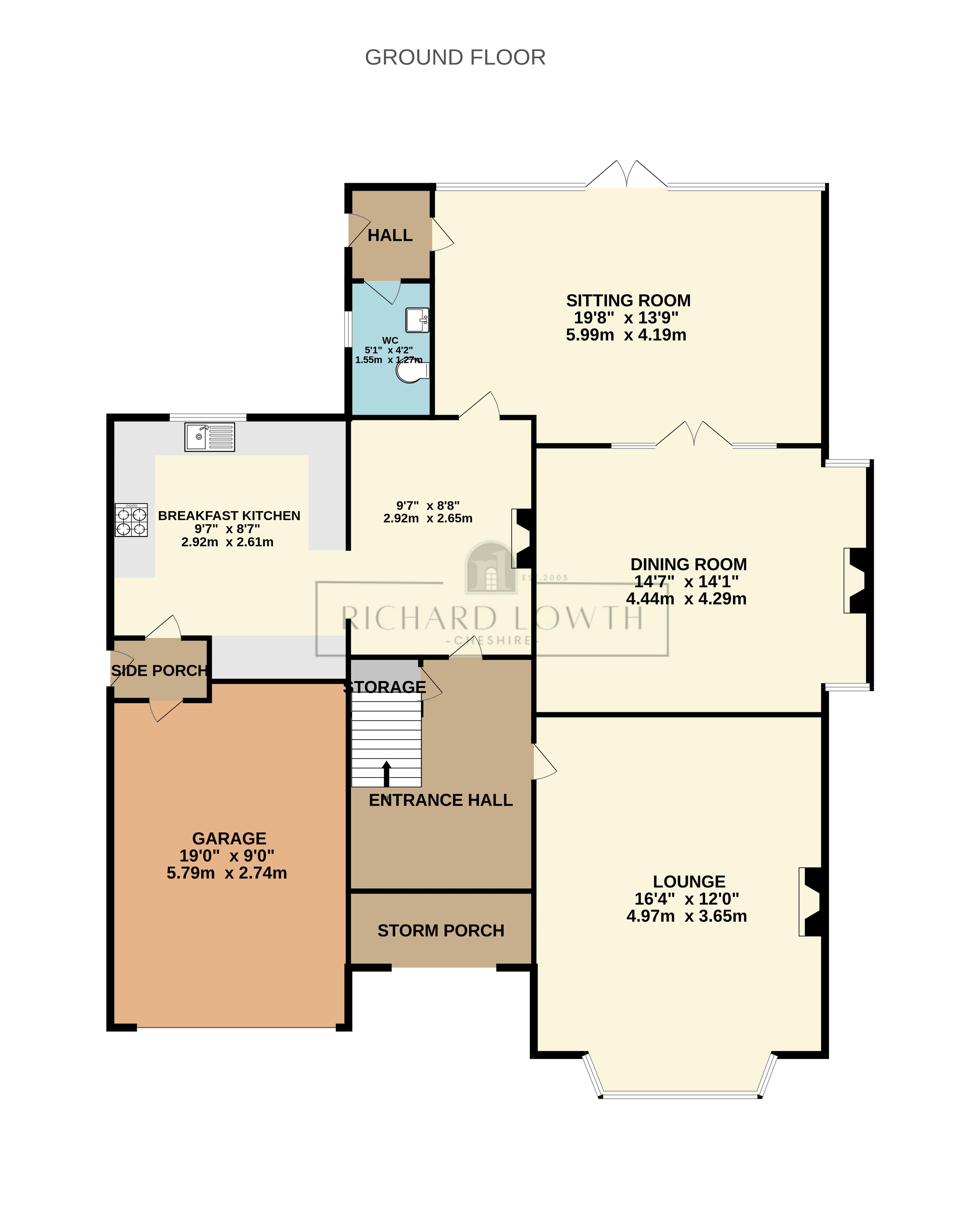 Floorplans For Chester Road, Poynton