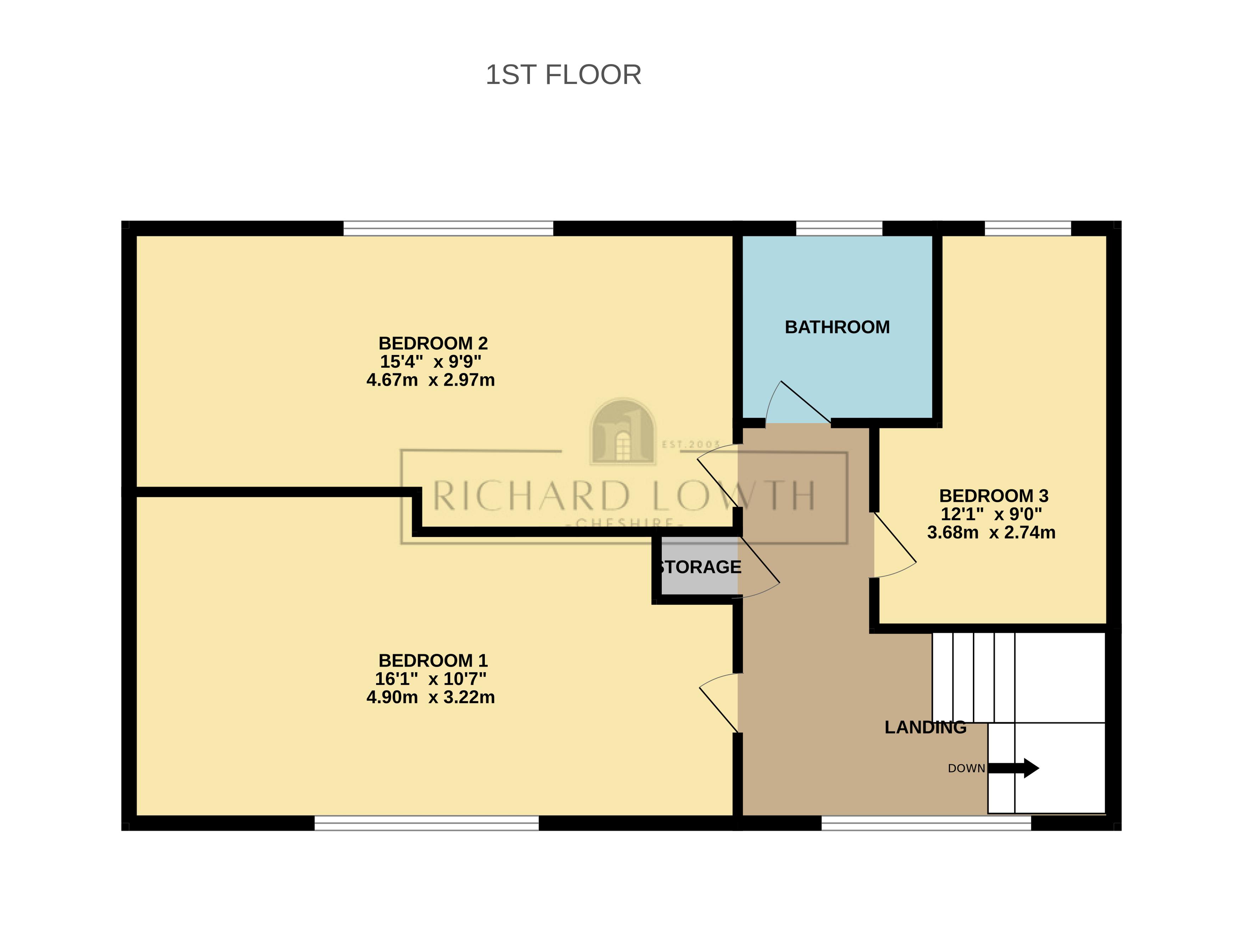 Floorplans For Copperfield Road, Poynton