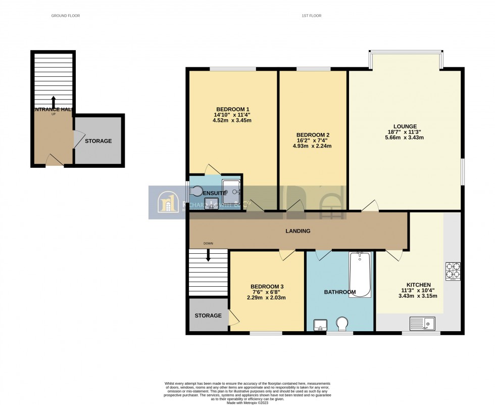 Floorplan for Midway Drive, Poynton