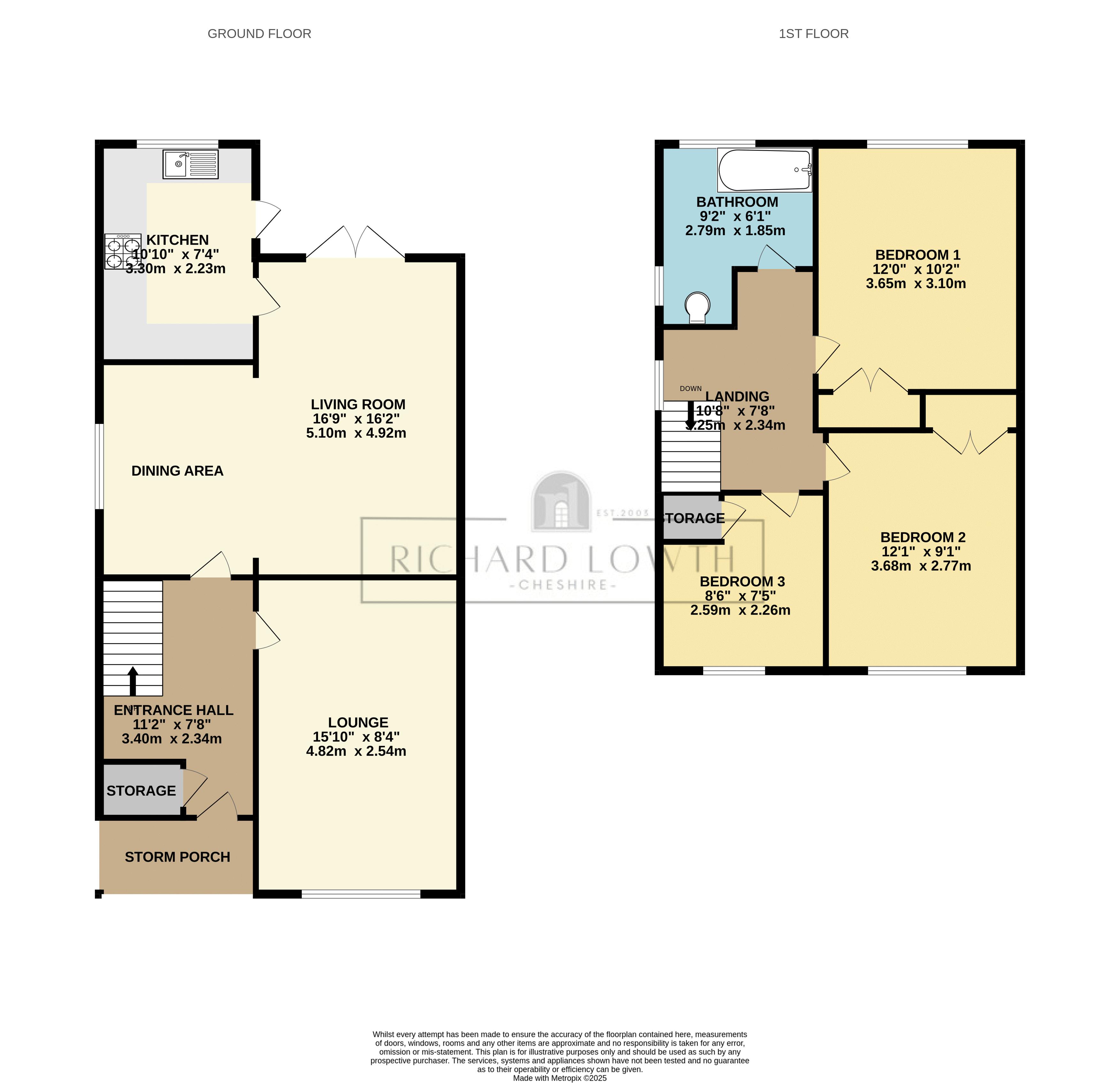 Floorplans For Mallard Crescent, Poynton