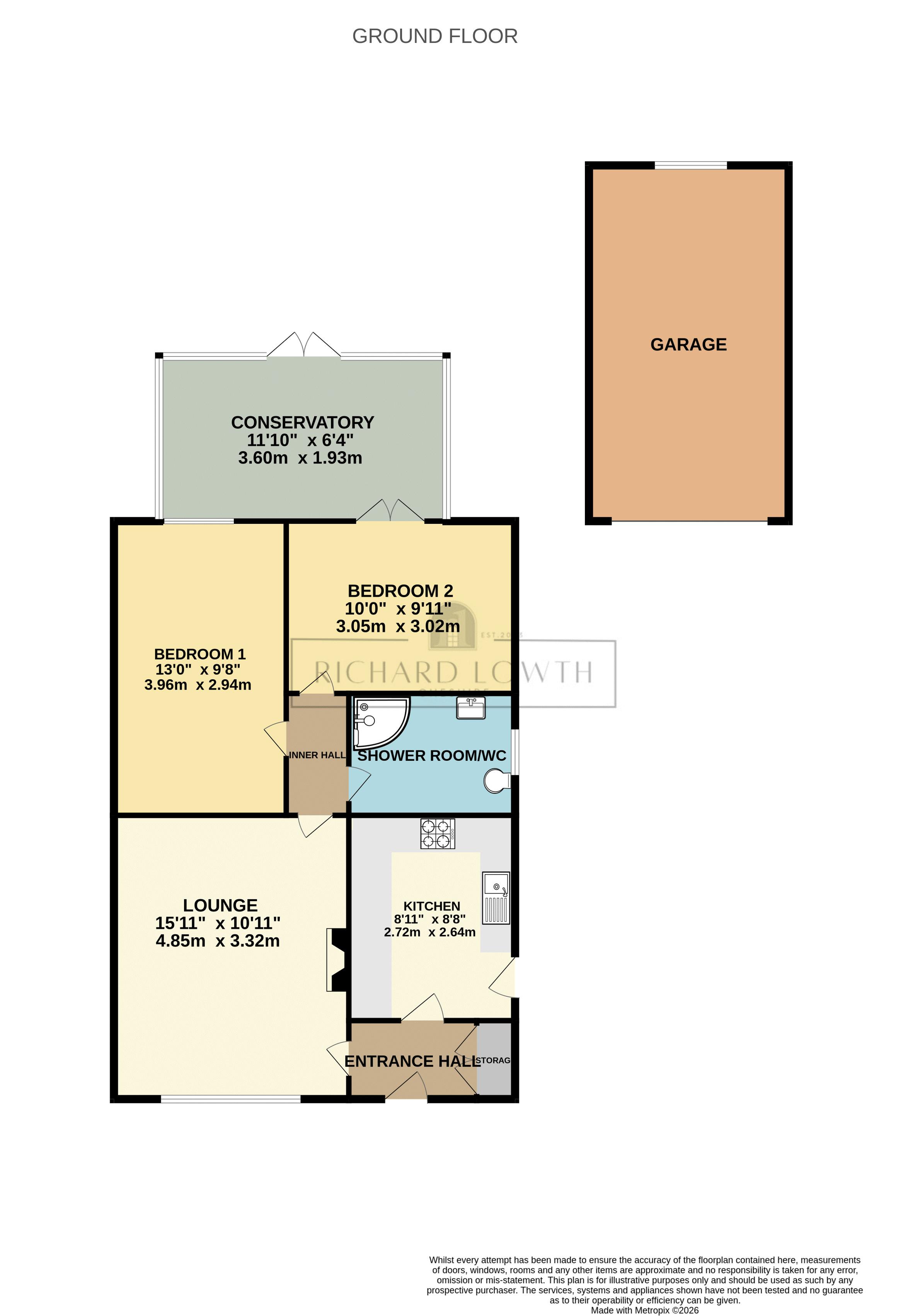 Floorplans For Beech Crescent, Poynton
