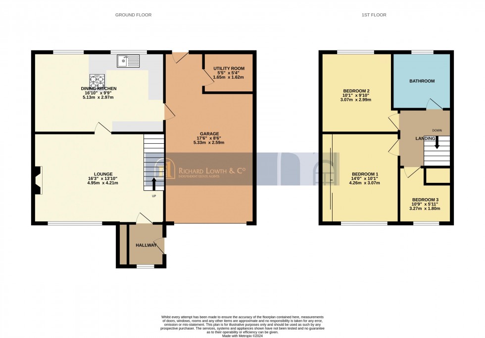 Floorplan for Deva Close, Poynton