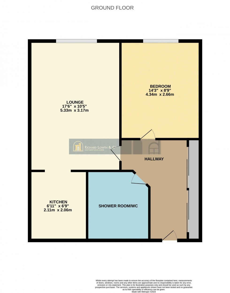 Floorplan for Cedarwood, Legh Close, Poynton