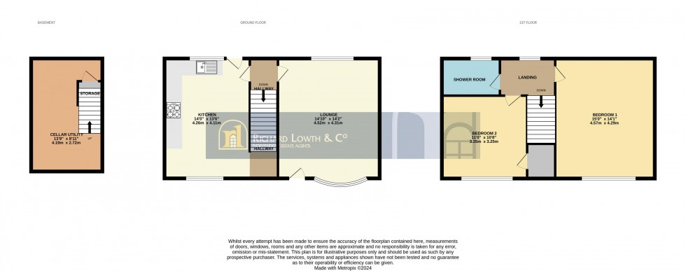 Floorplan for Hockley Cottage, Park Lane, Poynton