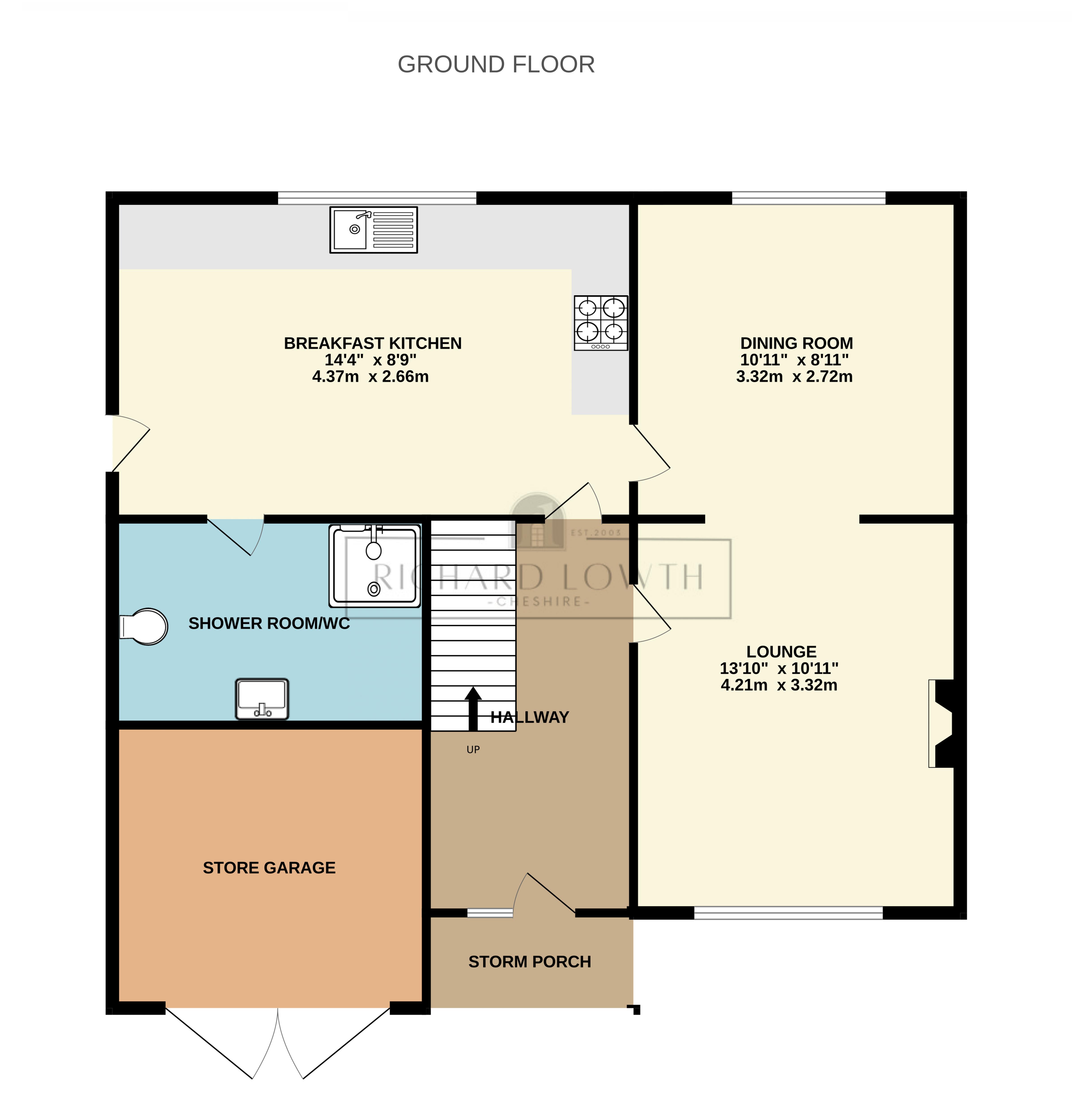 Floorplans For Brookfield Avenue, Poynton