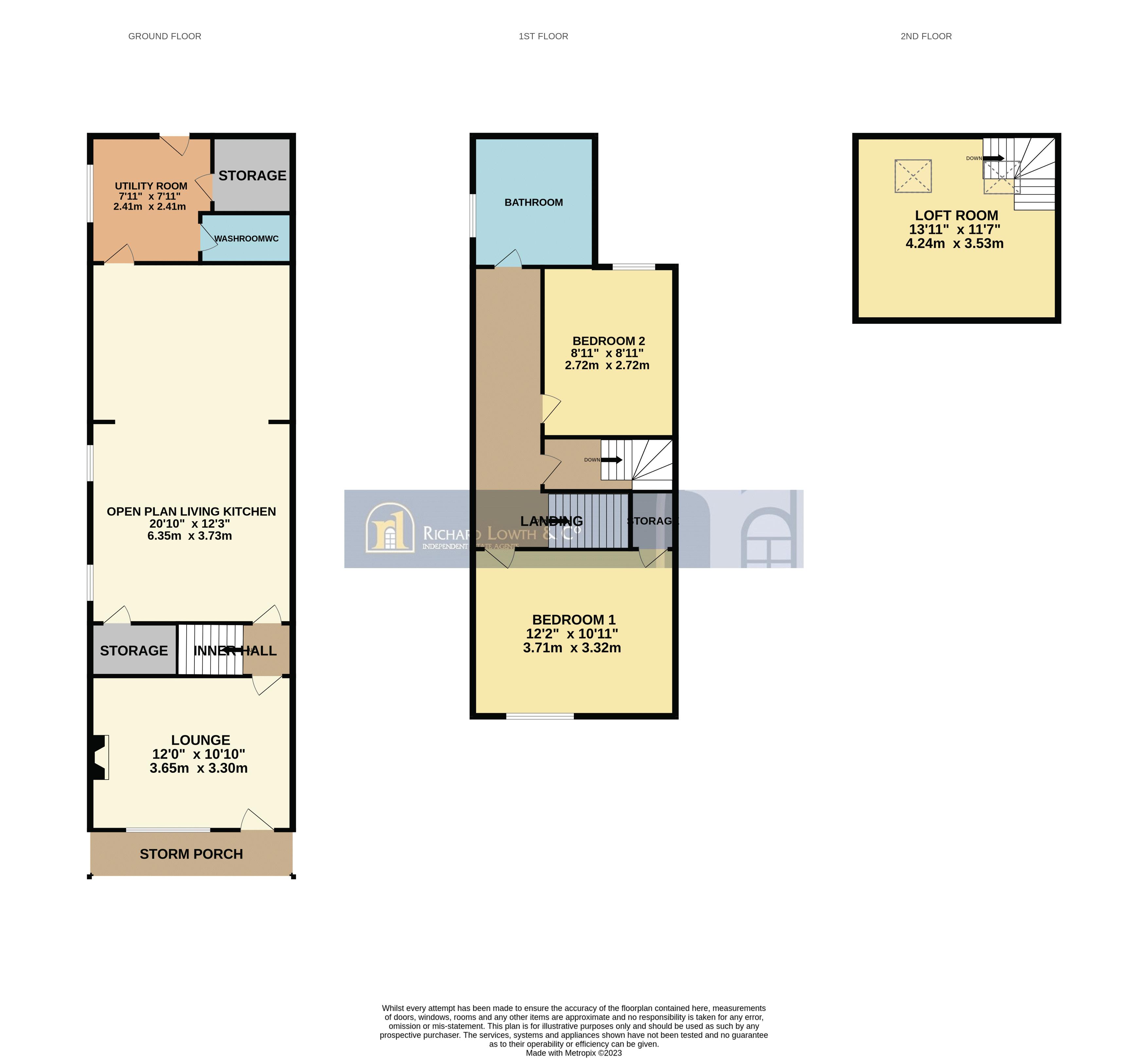 Floorplans For Clumber Road, Poynton