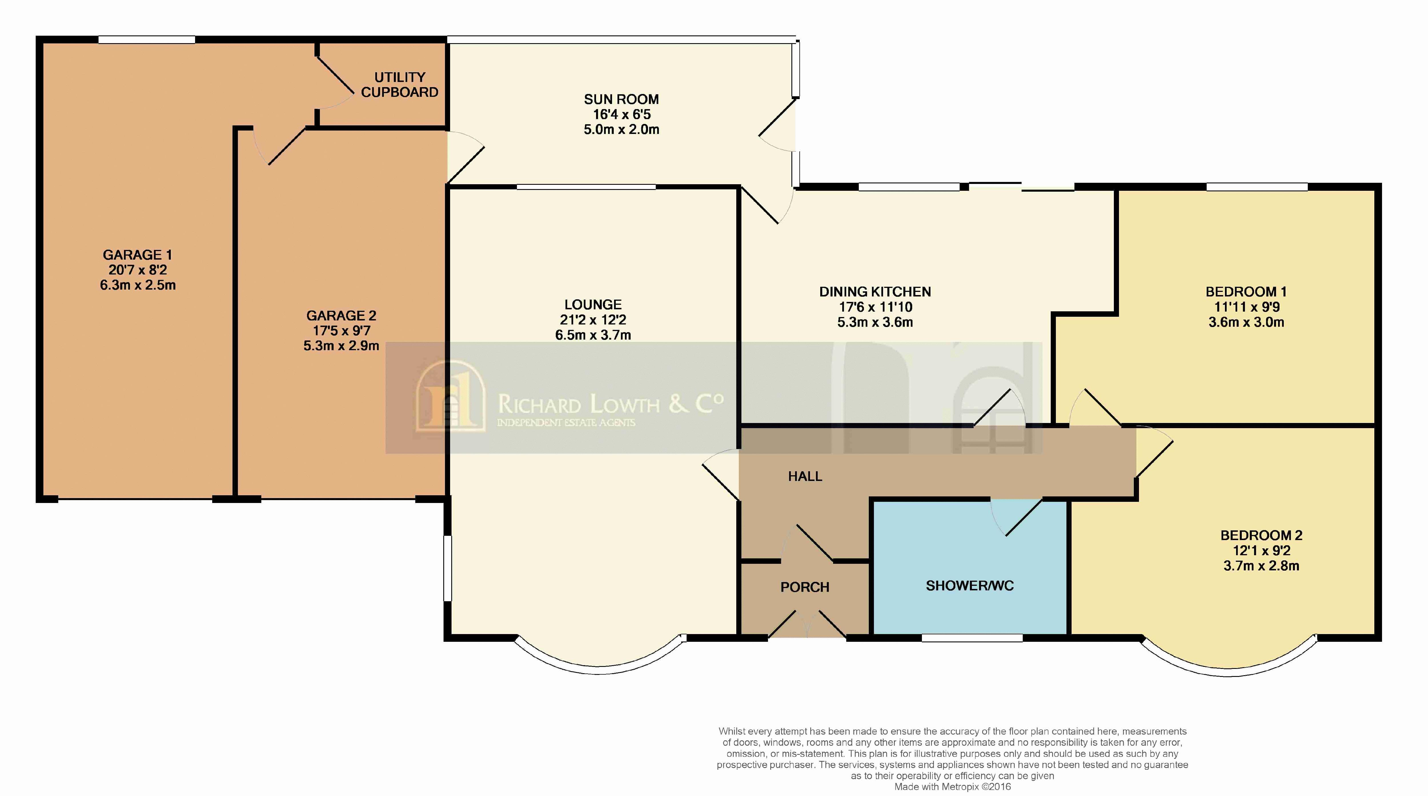 Floorplans For Georges Close, Poynton