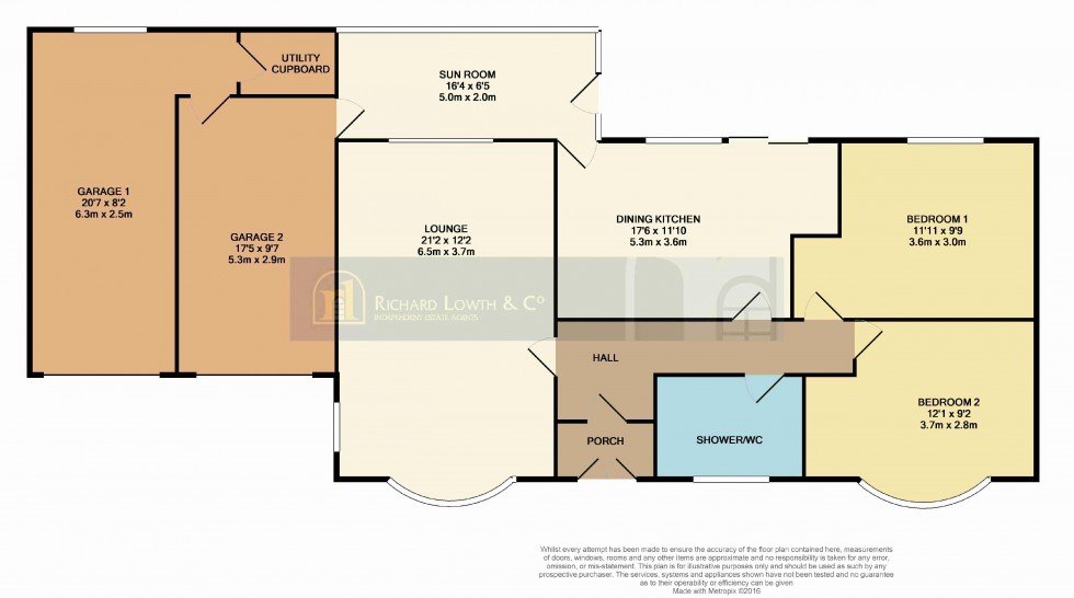 Floorplan for Georges Close, Poynton