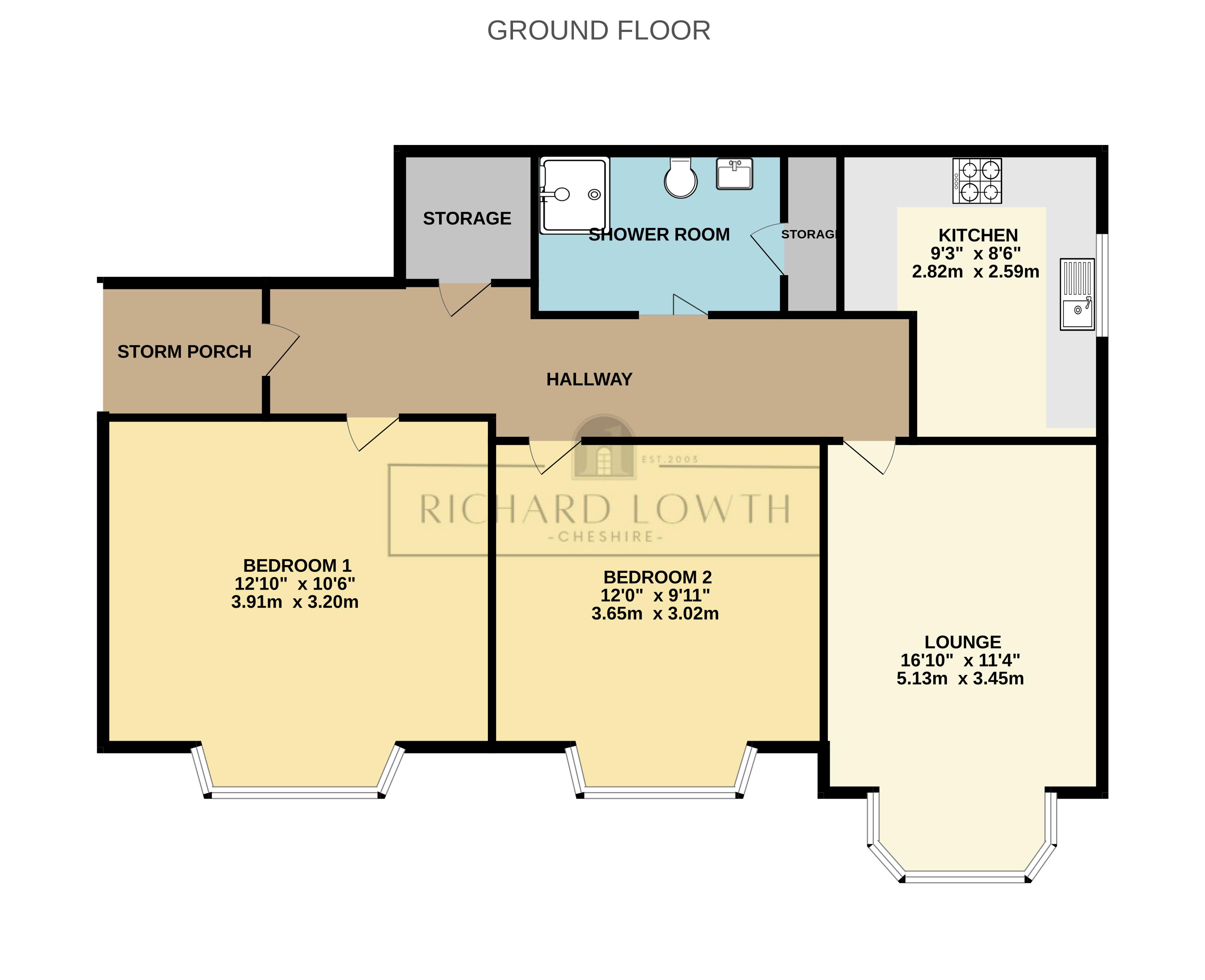 Floorplans For Mayfair Close, Poynton