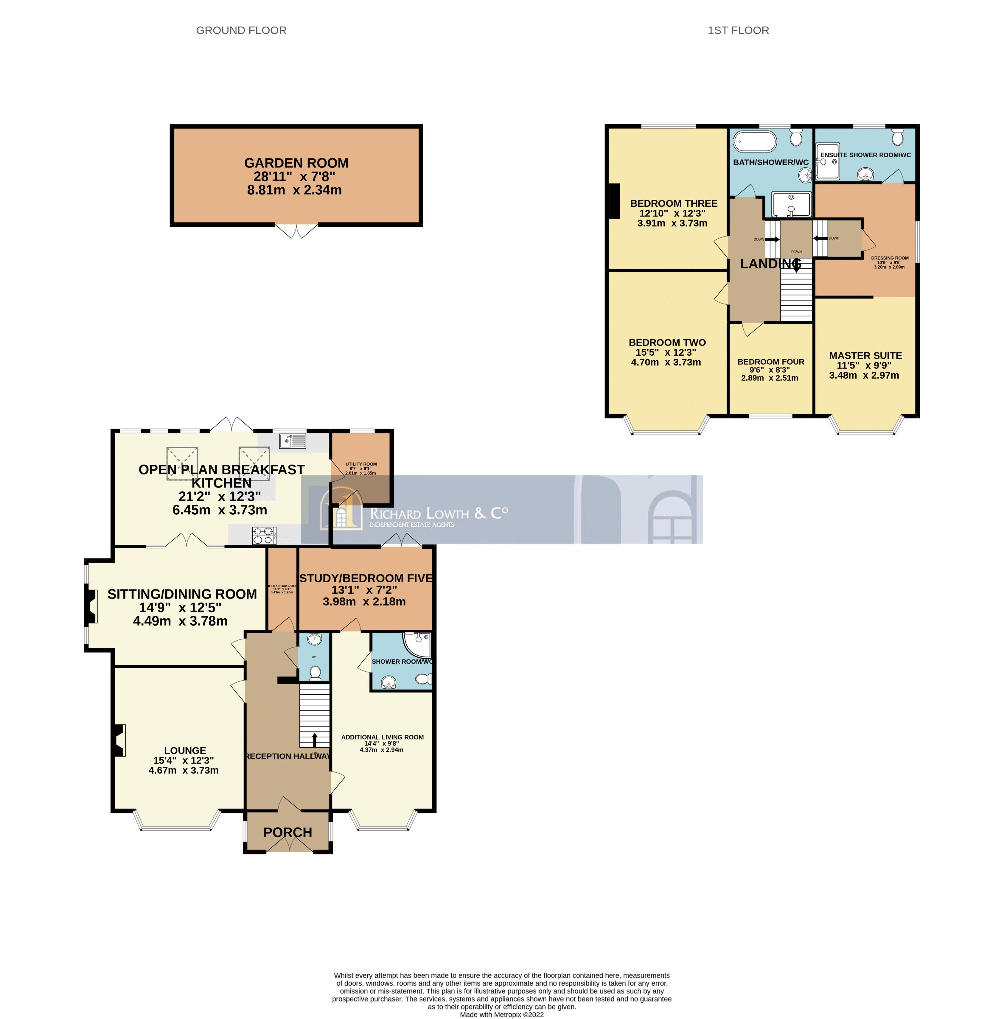 Floorplans For Chester Road, Poynton