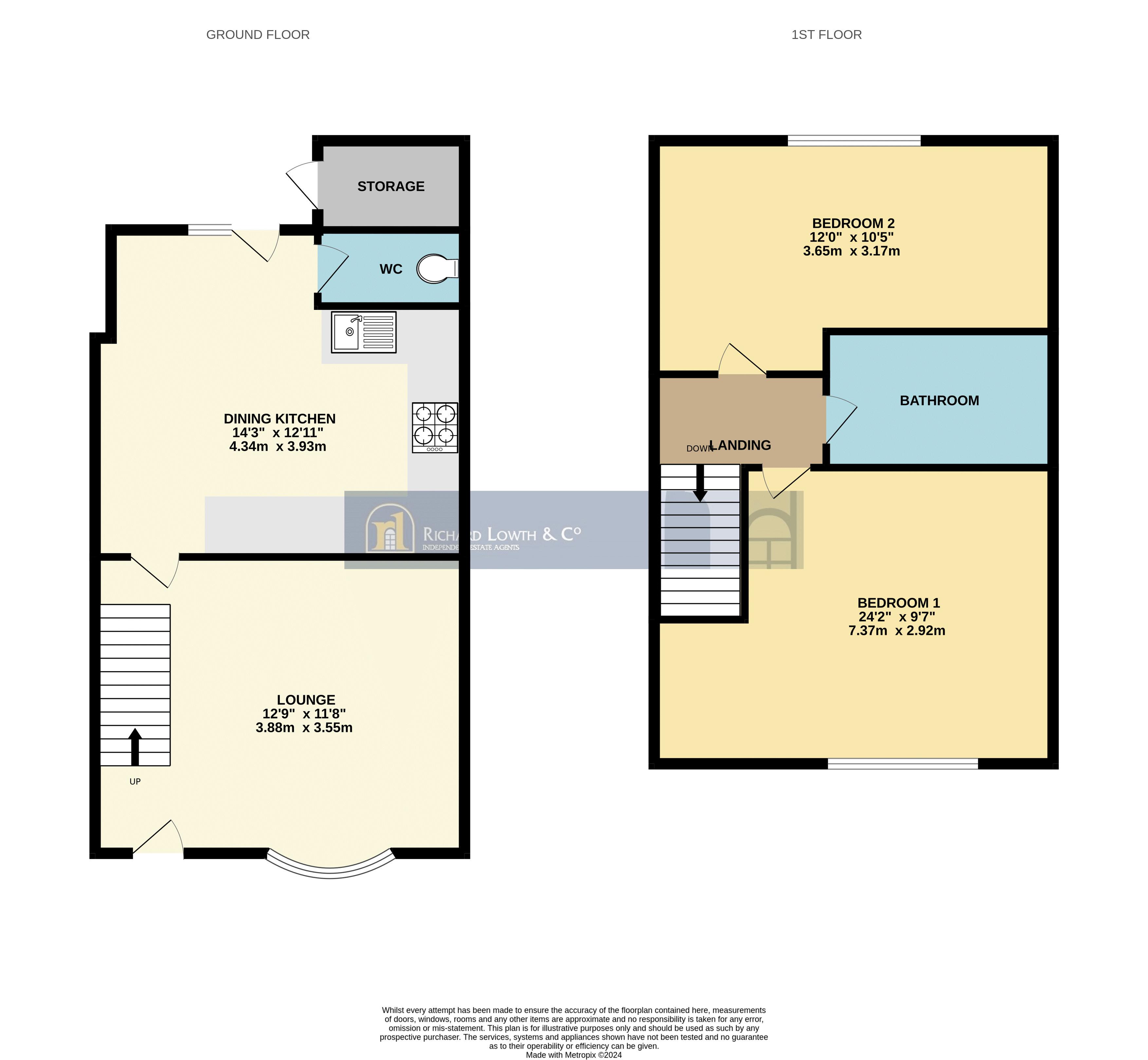 Floorplans For Dale House Fold, Poynton