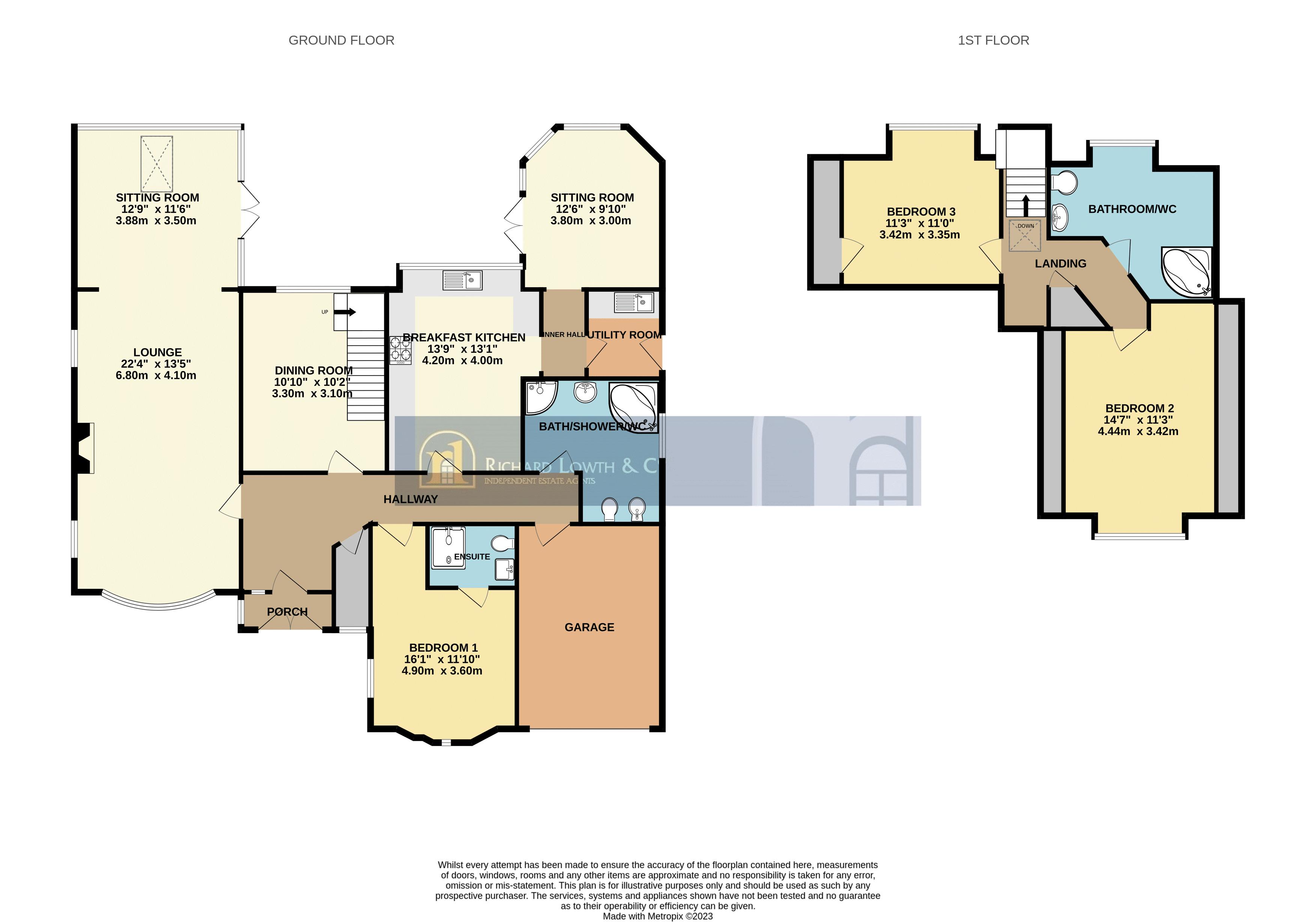 Floorplans For Dickens Lane, Poynton